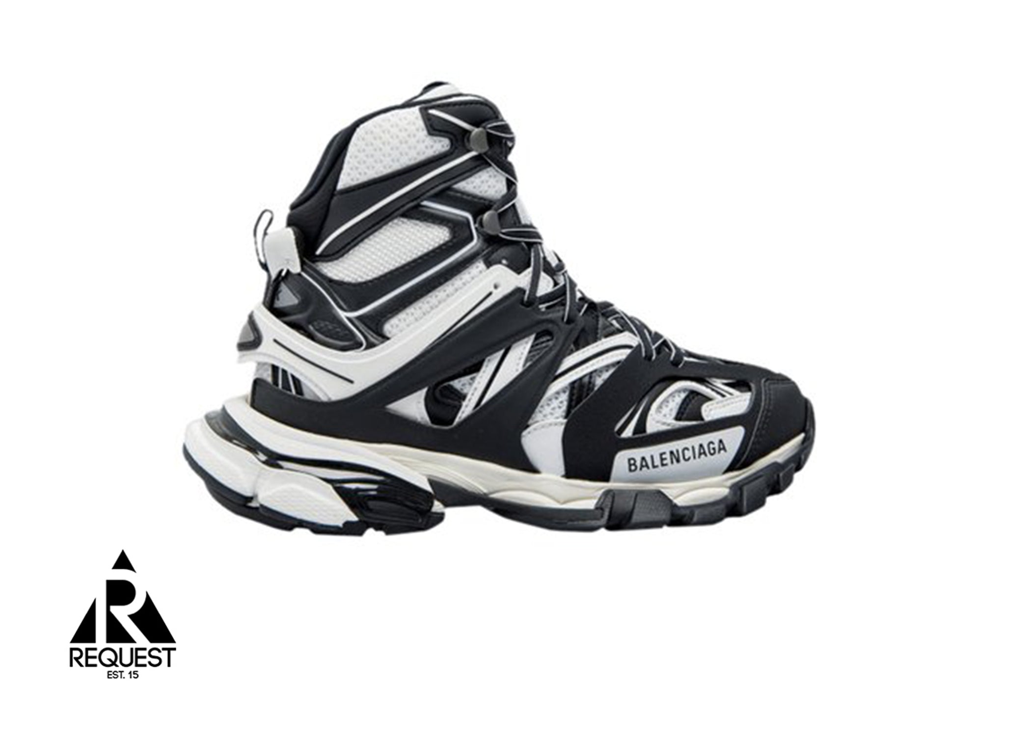 Balenciaga Track Hike Sneaker “Black White”