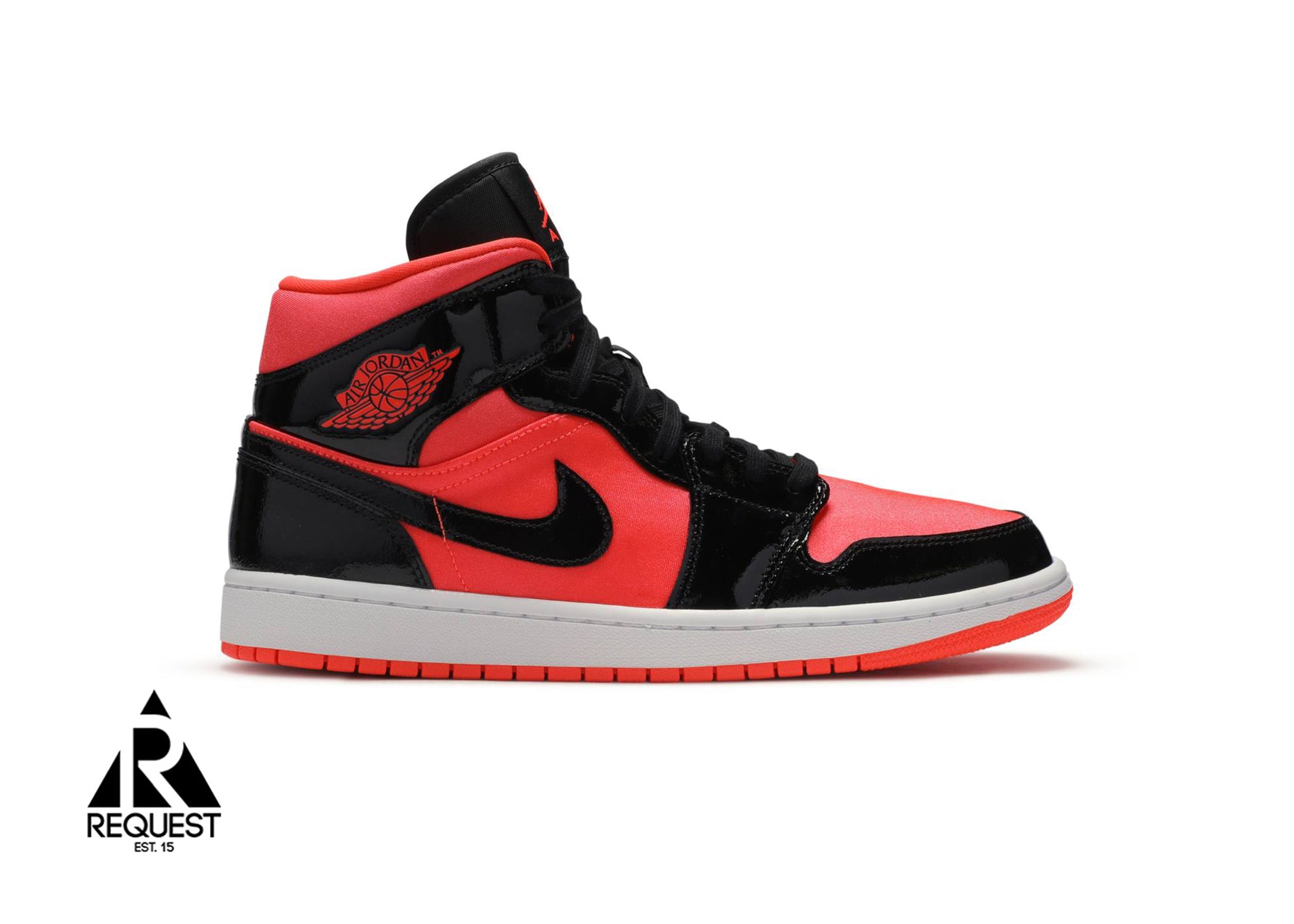 Air Jordan 1 Retro Mid “Hot Punch Black (W)”