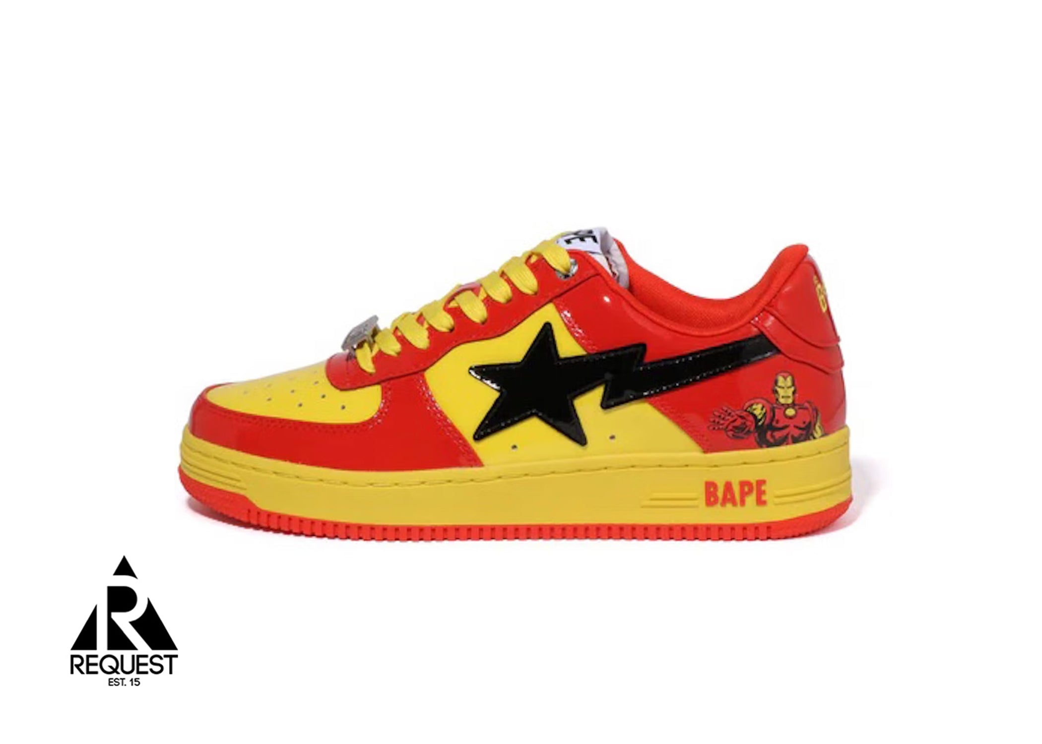 A Bathing Ape Bapesta "Iron Man"