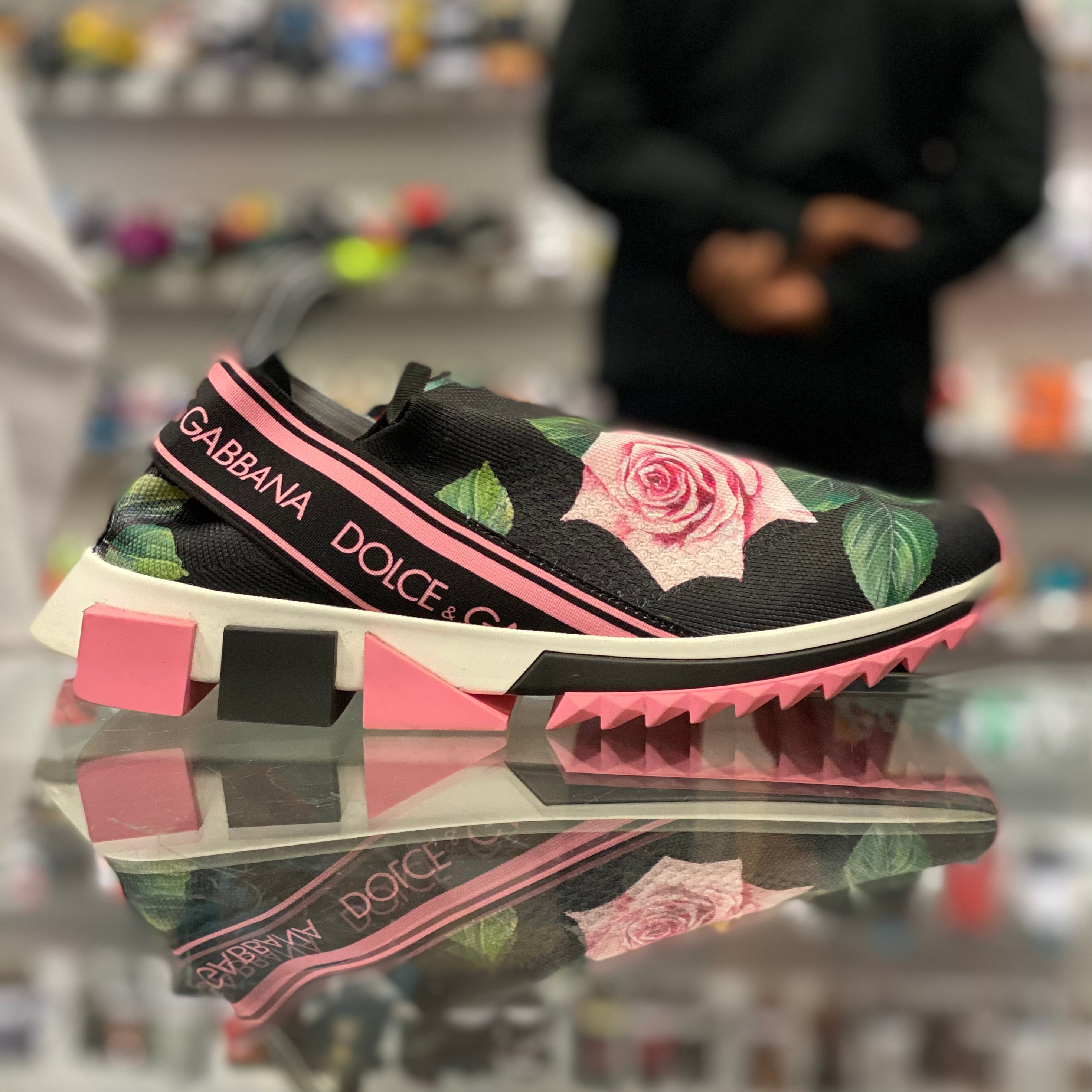 Dolce & Gabbana Low Sneaker “Floral Pink”