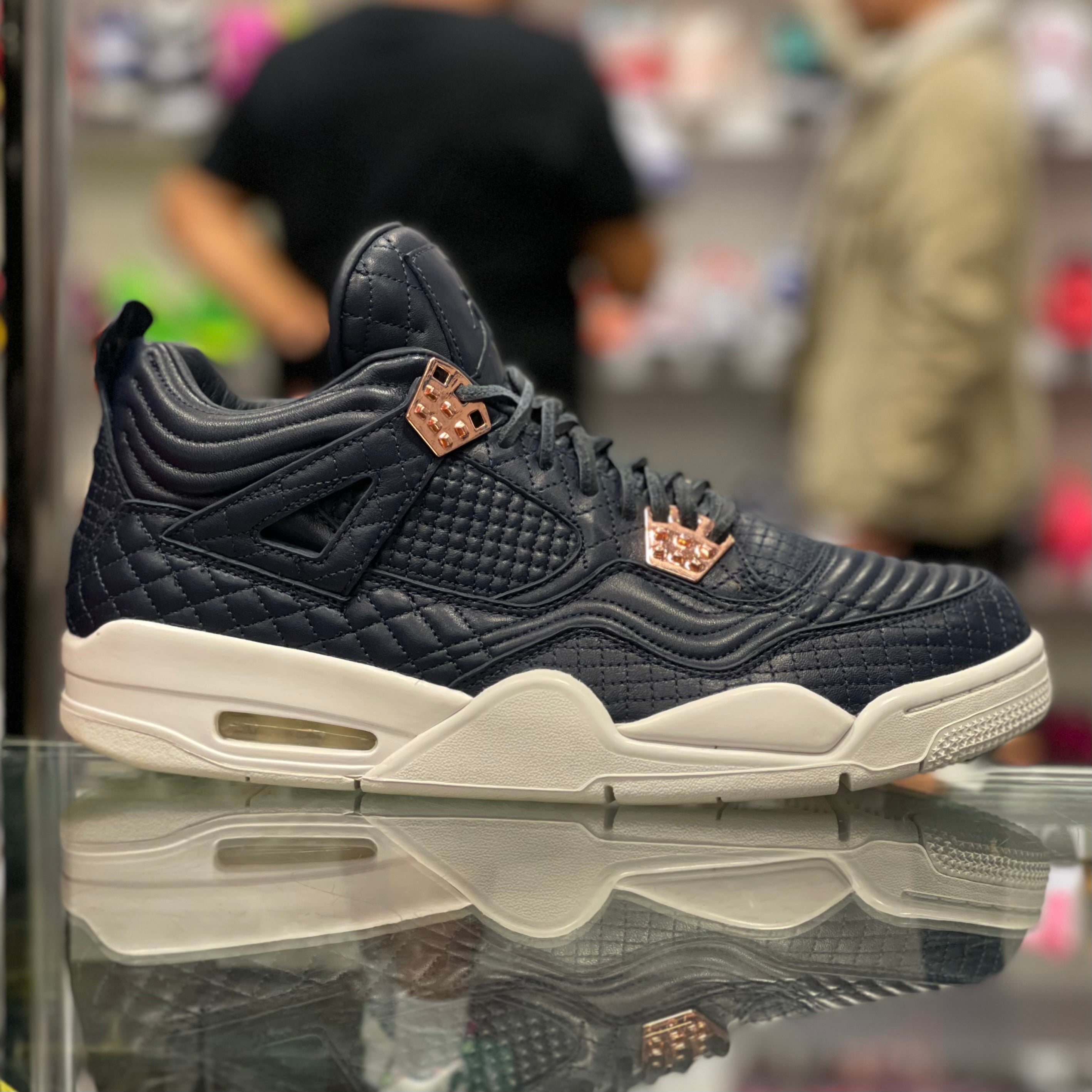 Air Jordan 4 Retro PRM “Obsidian”