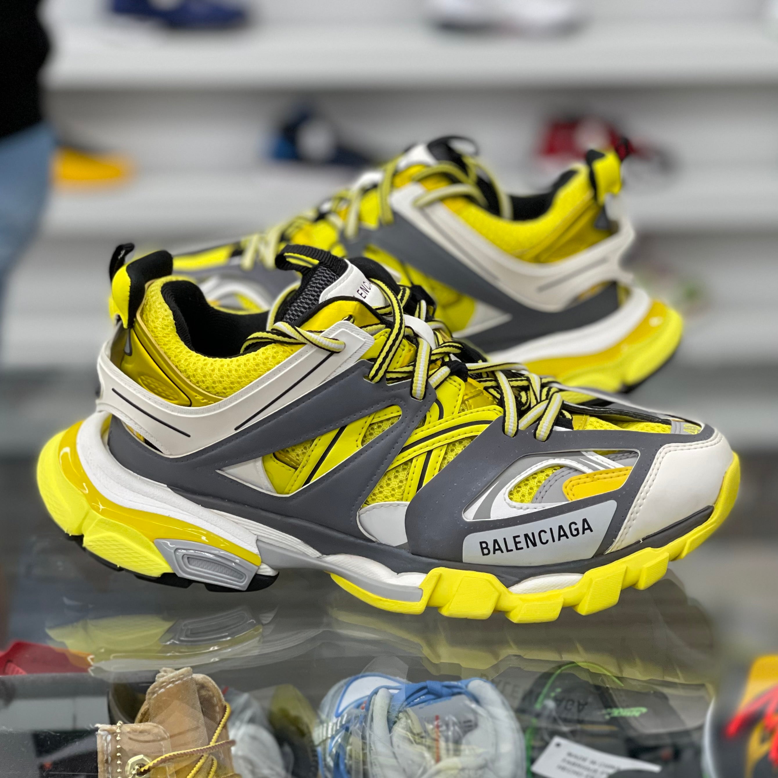 Balenciaga Track  “Grey & Yellow”