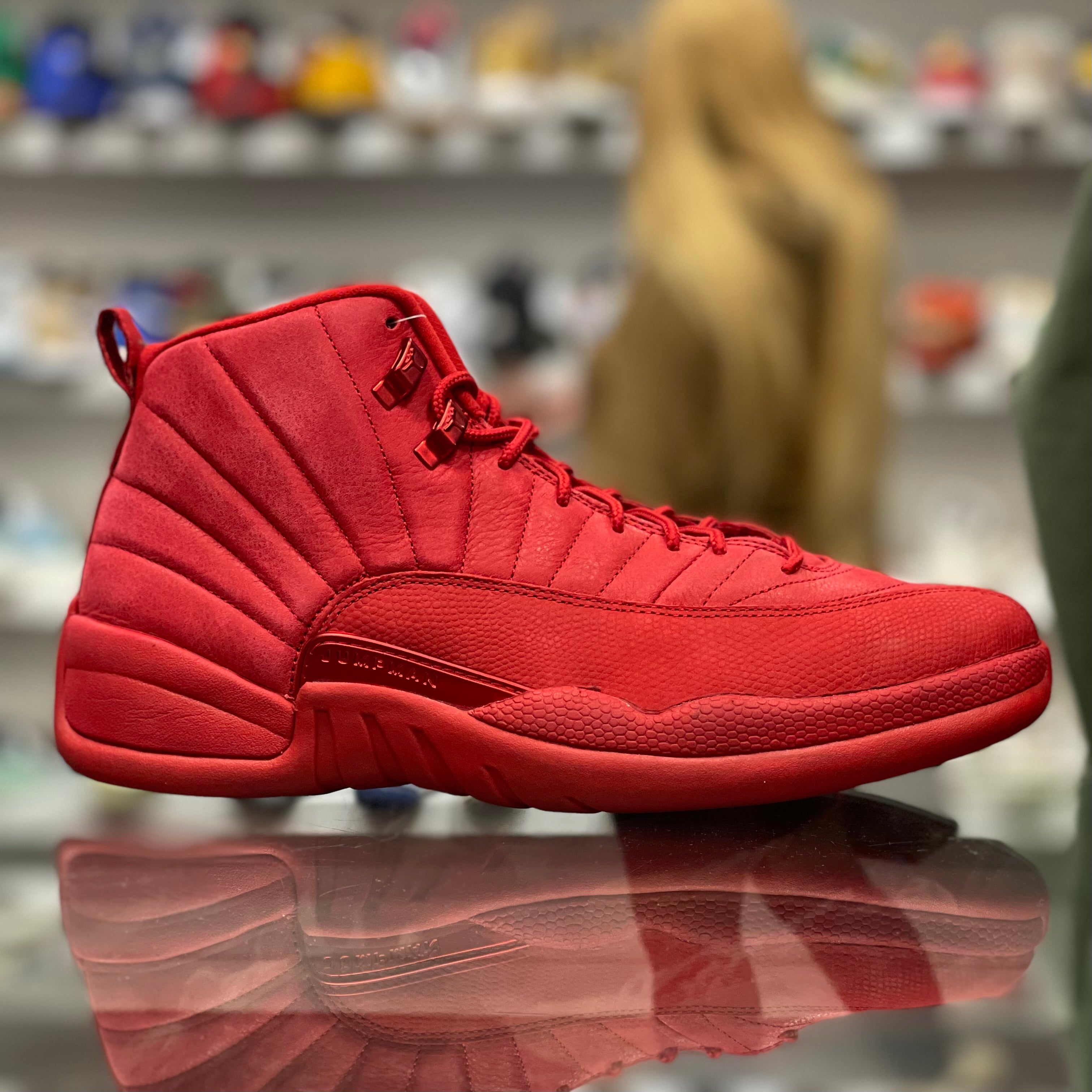 Jordan 12 all red 2018 Clearance