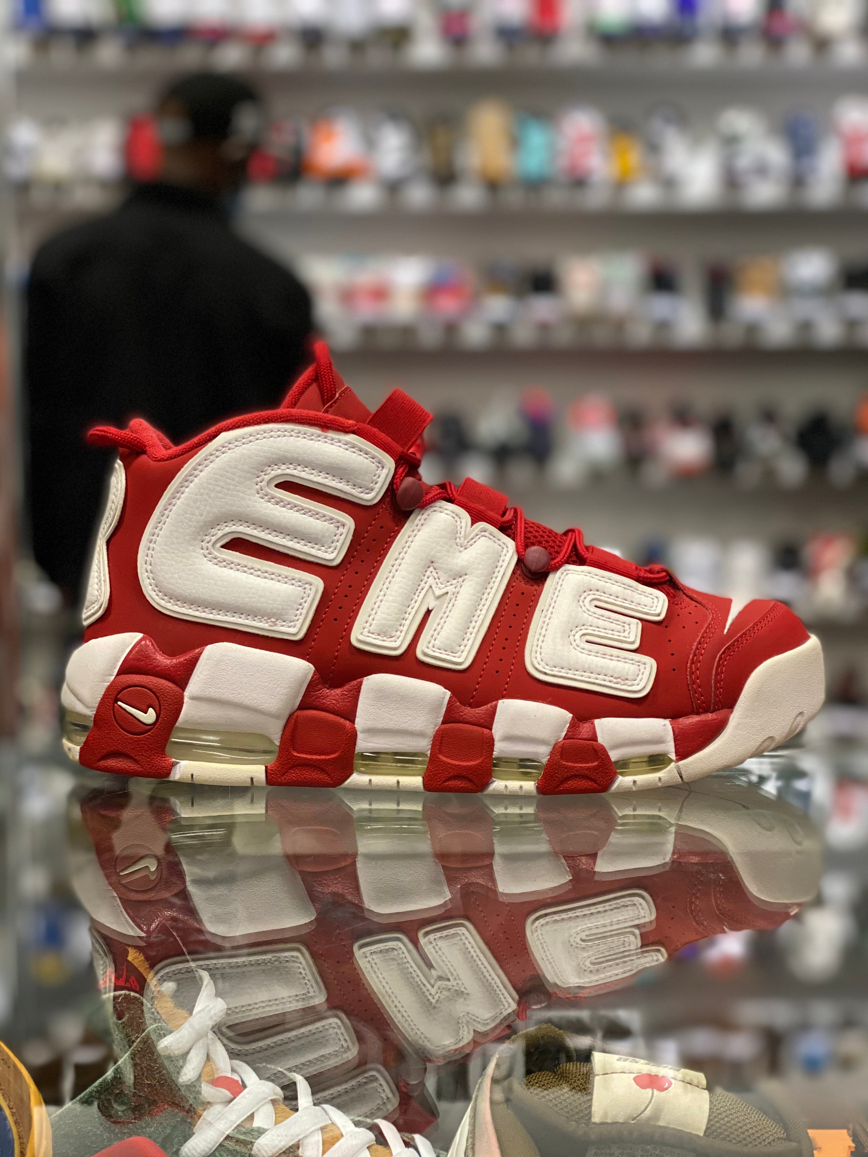 Nike Supreme Air Uptempo “Red”