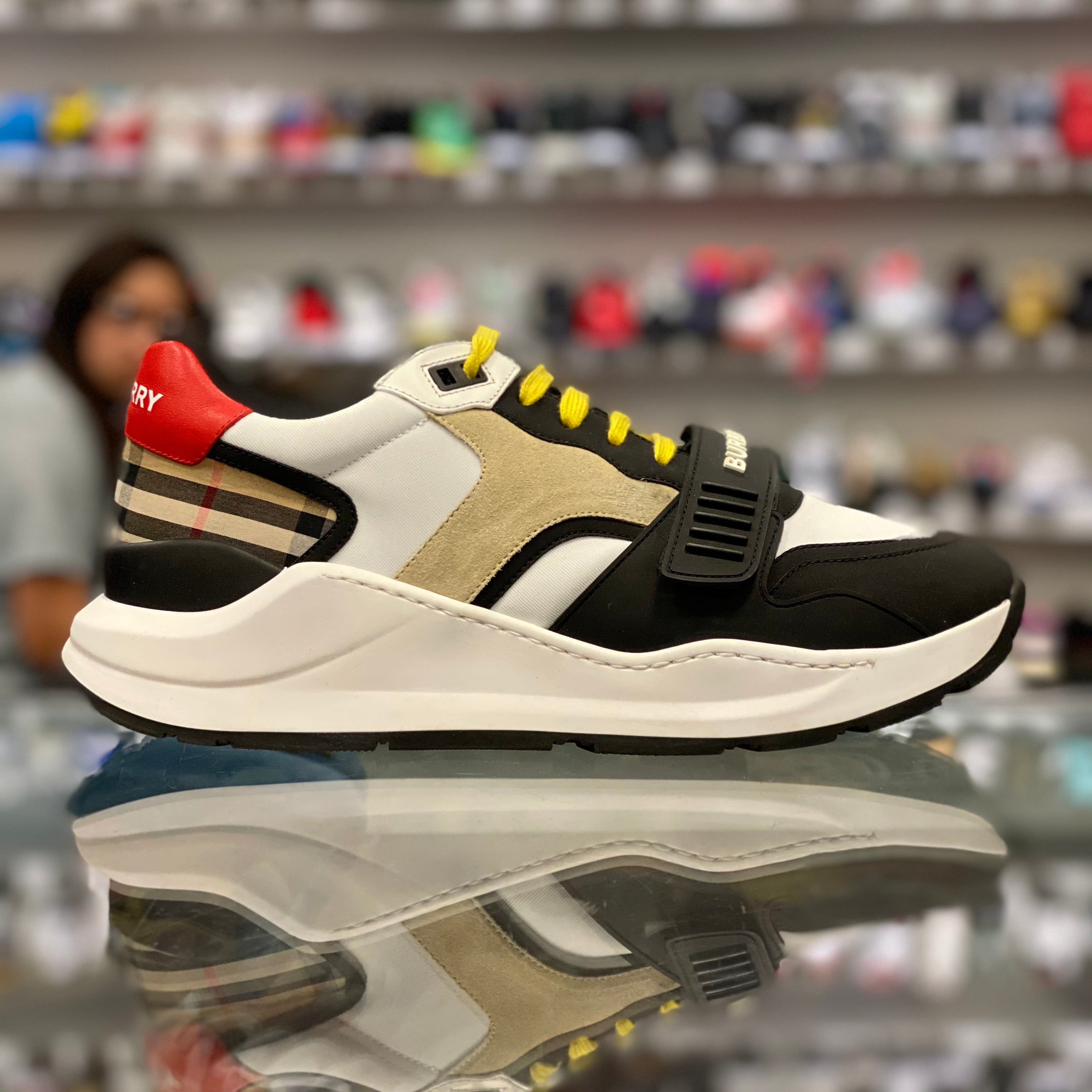 Buy Burberry sidecutter Color Sneakers in