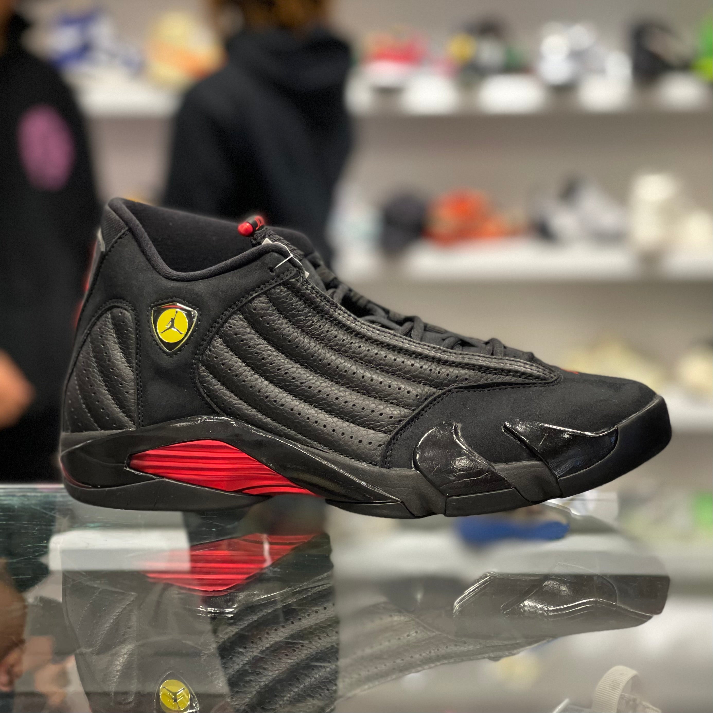 Air jordan 14 last shot on feet online