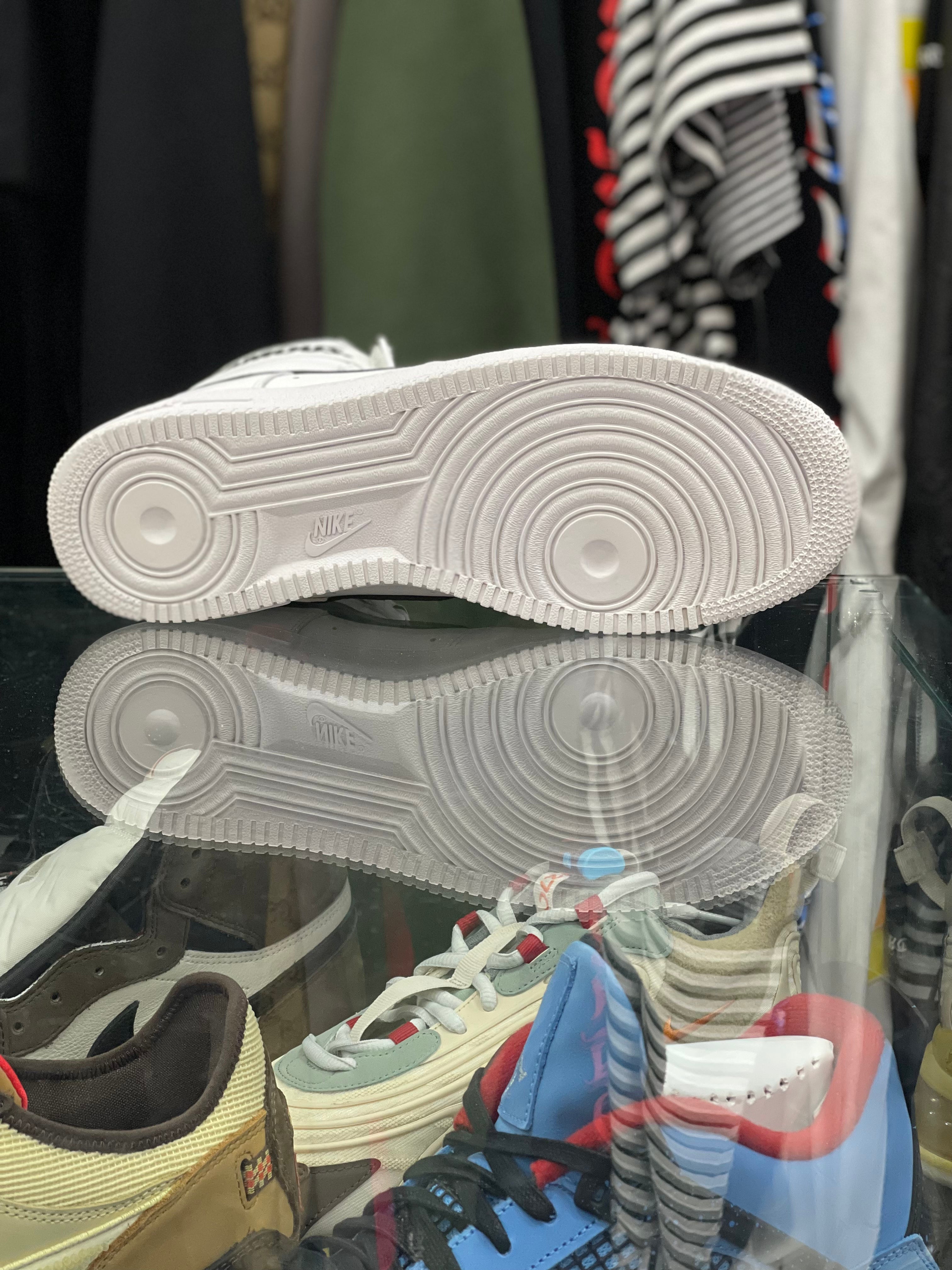 Air force 1 high 2025 supreme world famous white