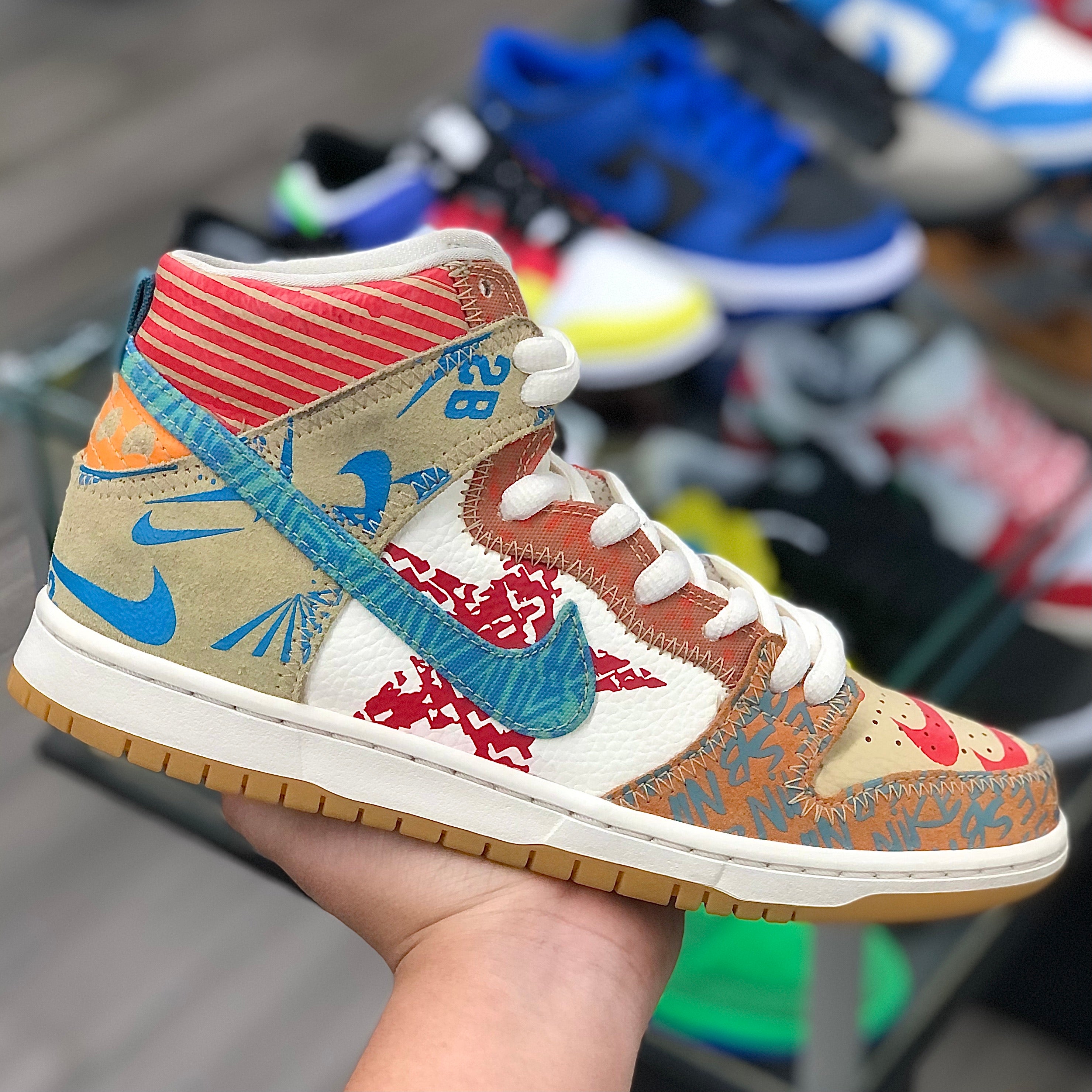 Nike SB Zoom Dunk High “Thomas Campbell What The”