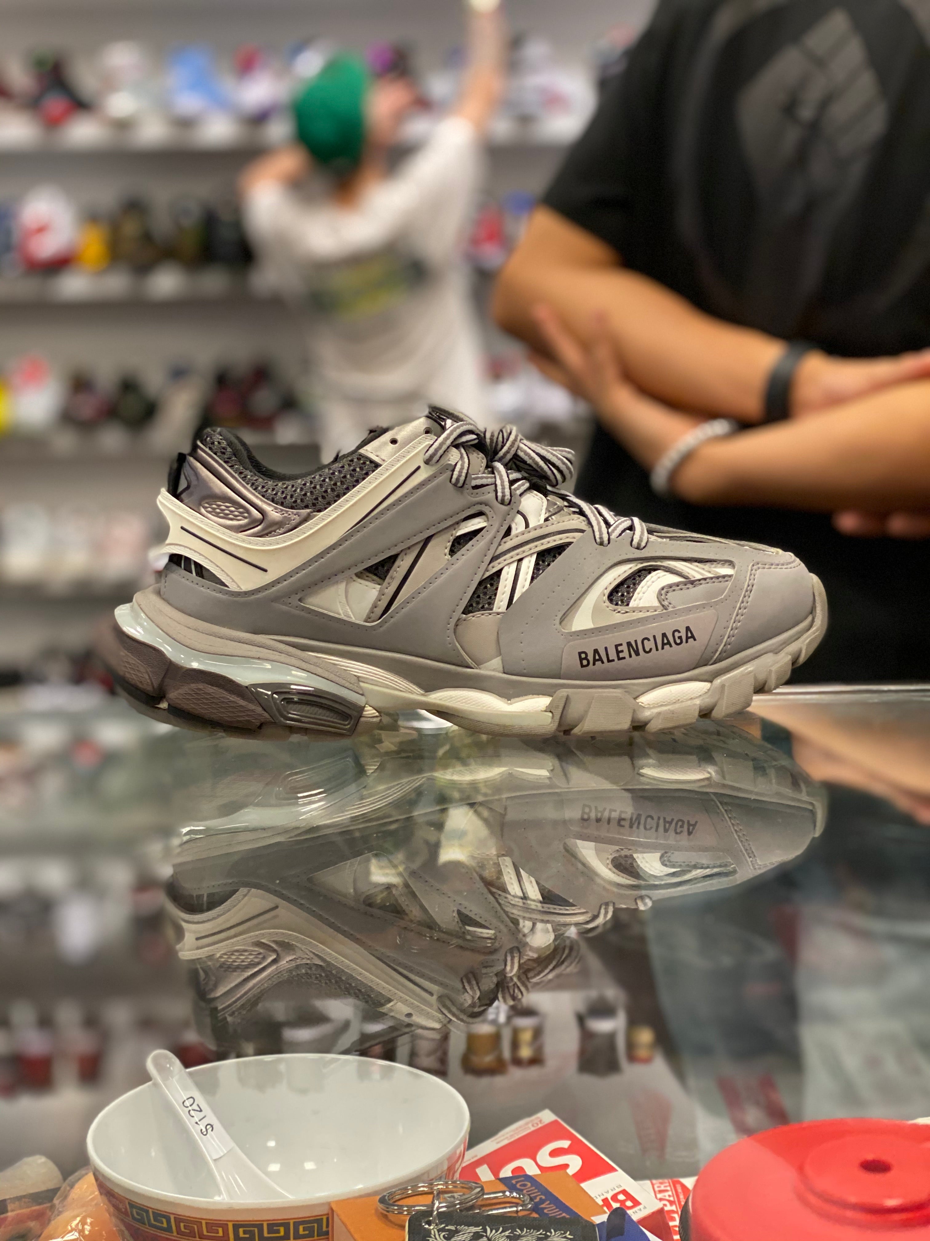 Balenciaga Track Runner “Grey & White”