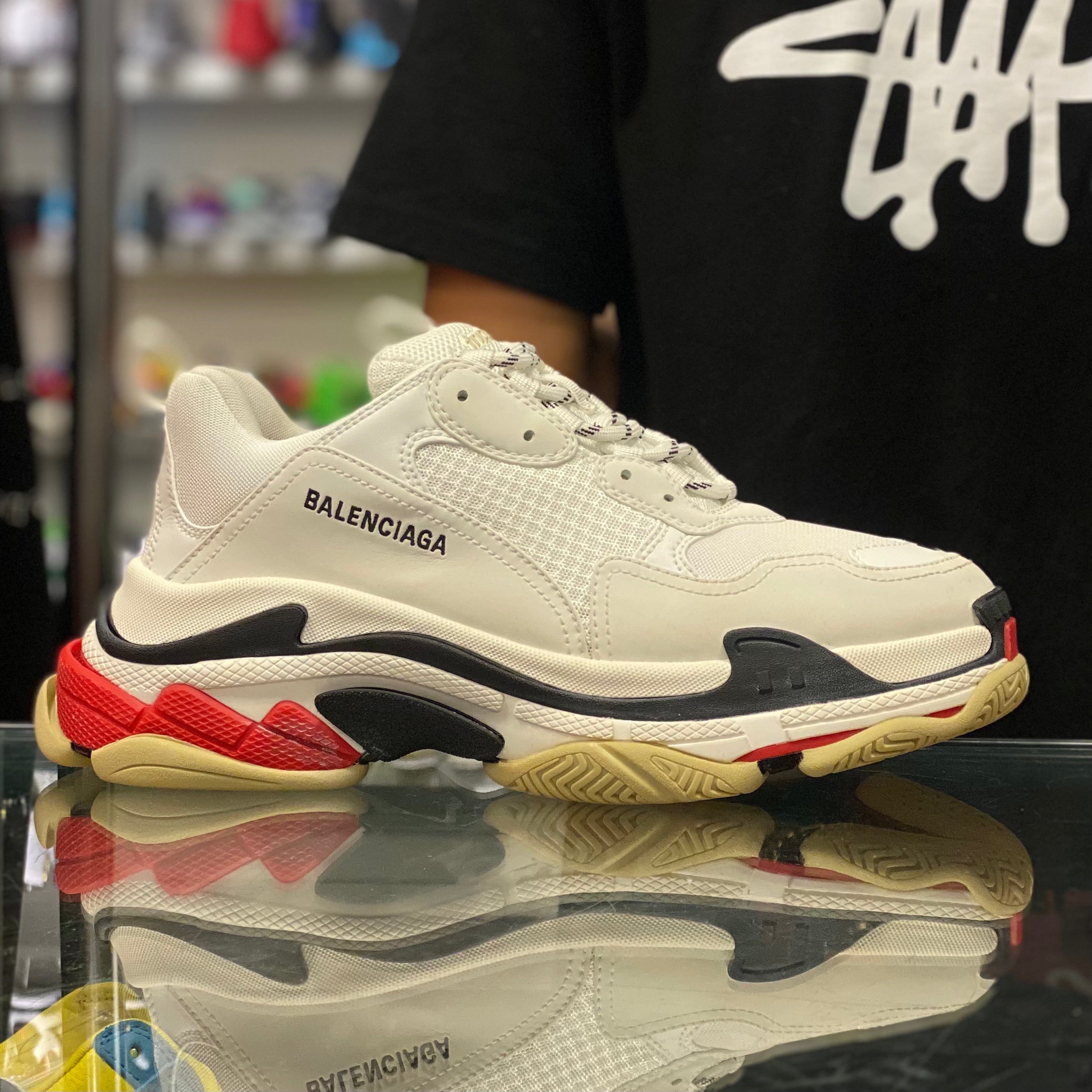 Balenciaga Triple S “White Red”