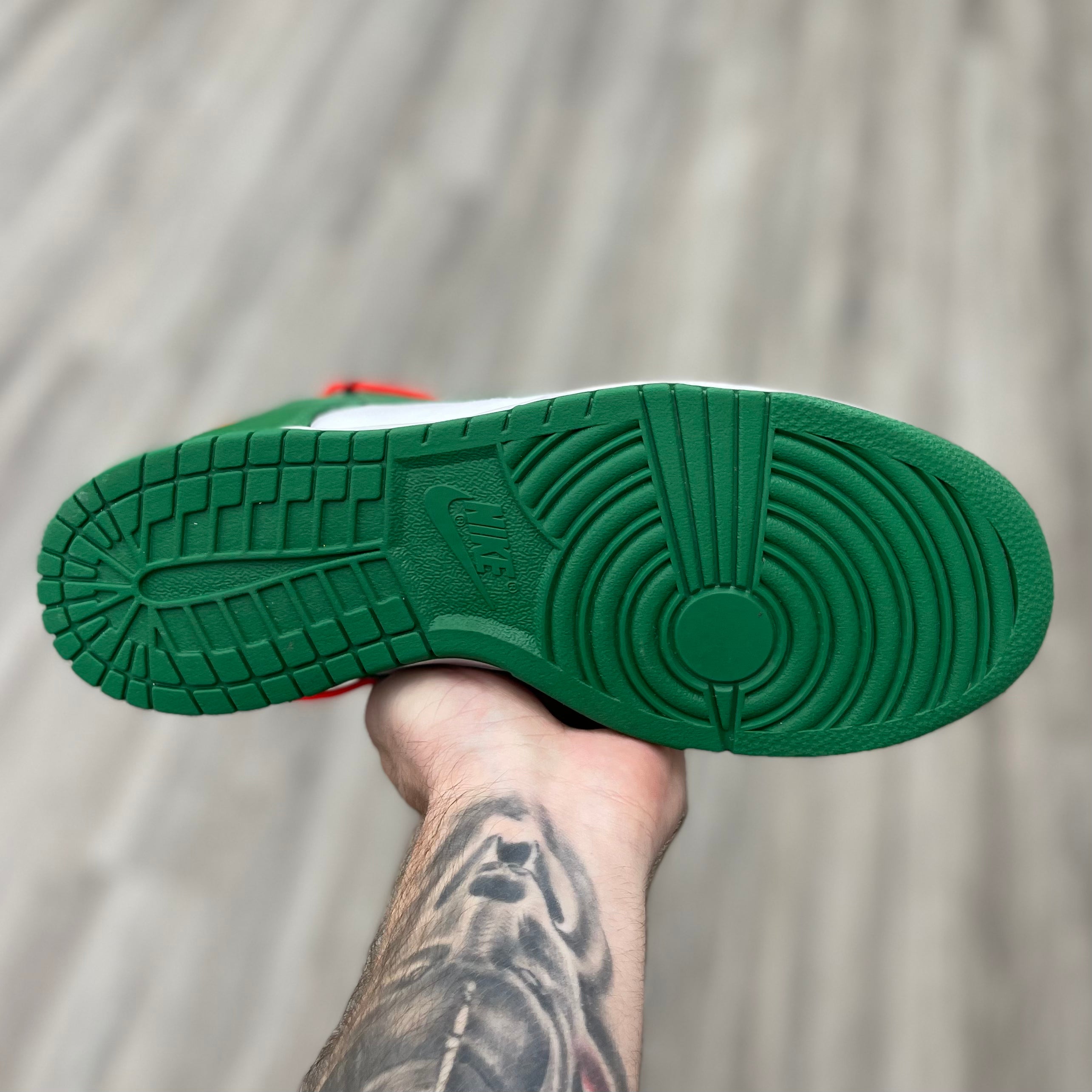 Nike Dunk Low Off White “Pine Green”