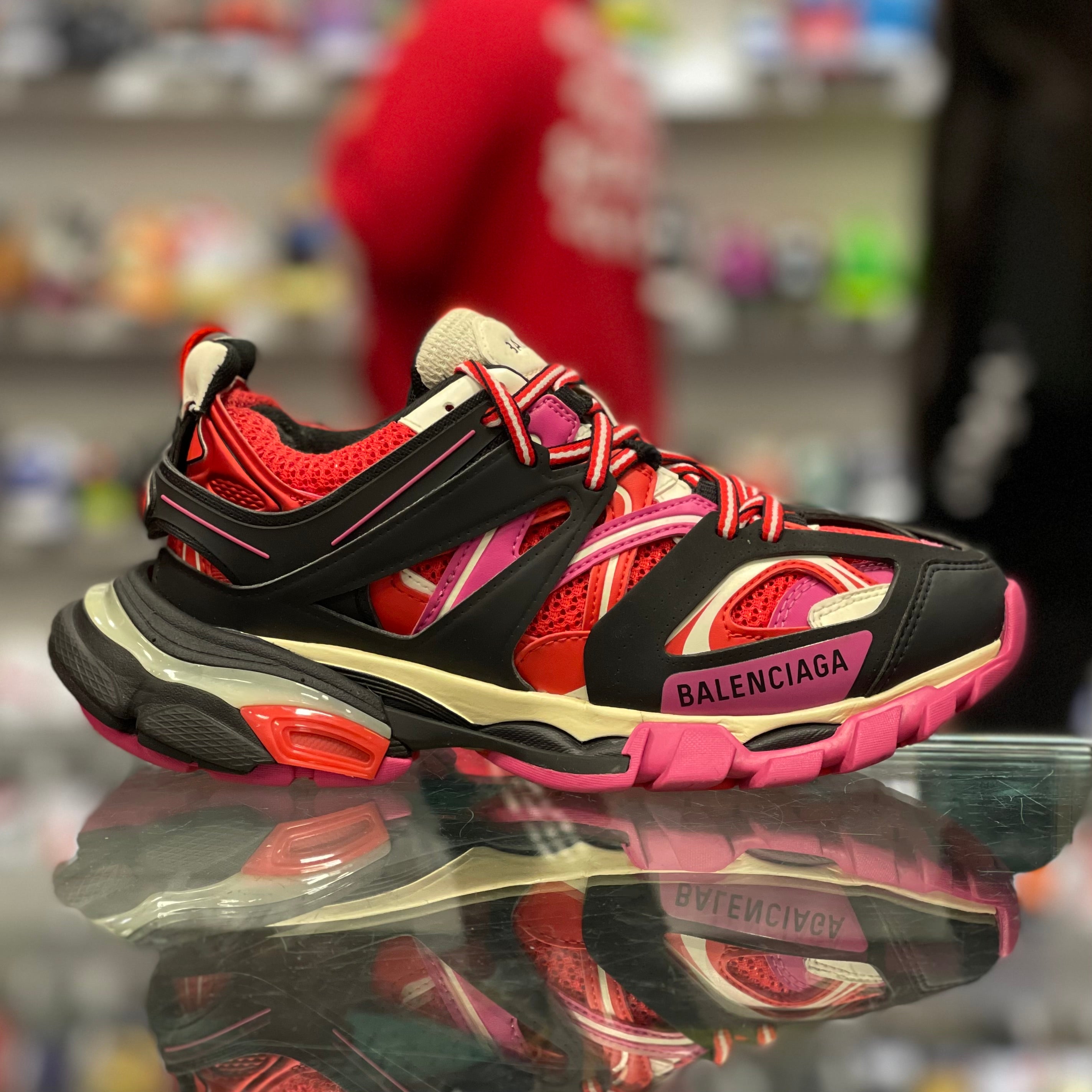 Balenciaga Track “Black Pink Red”