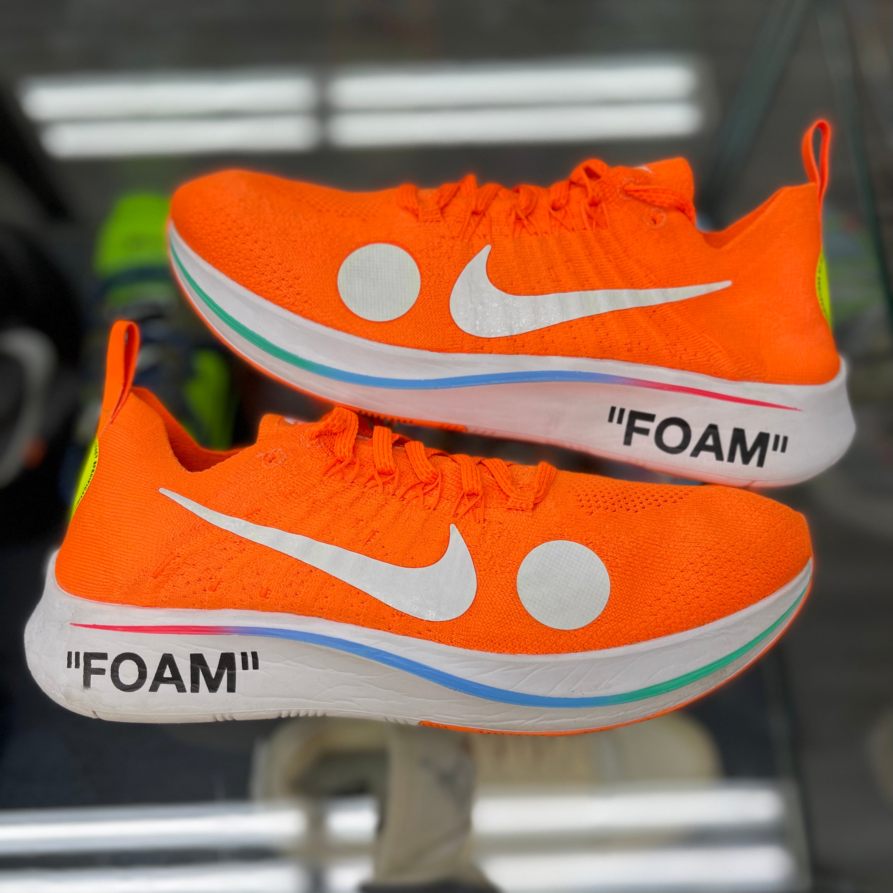 Nike Zoom Fly Mercurial Off White “Total Orange”