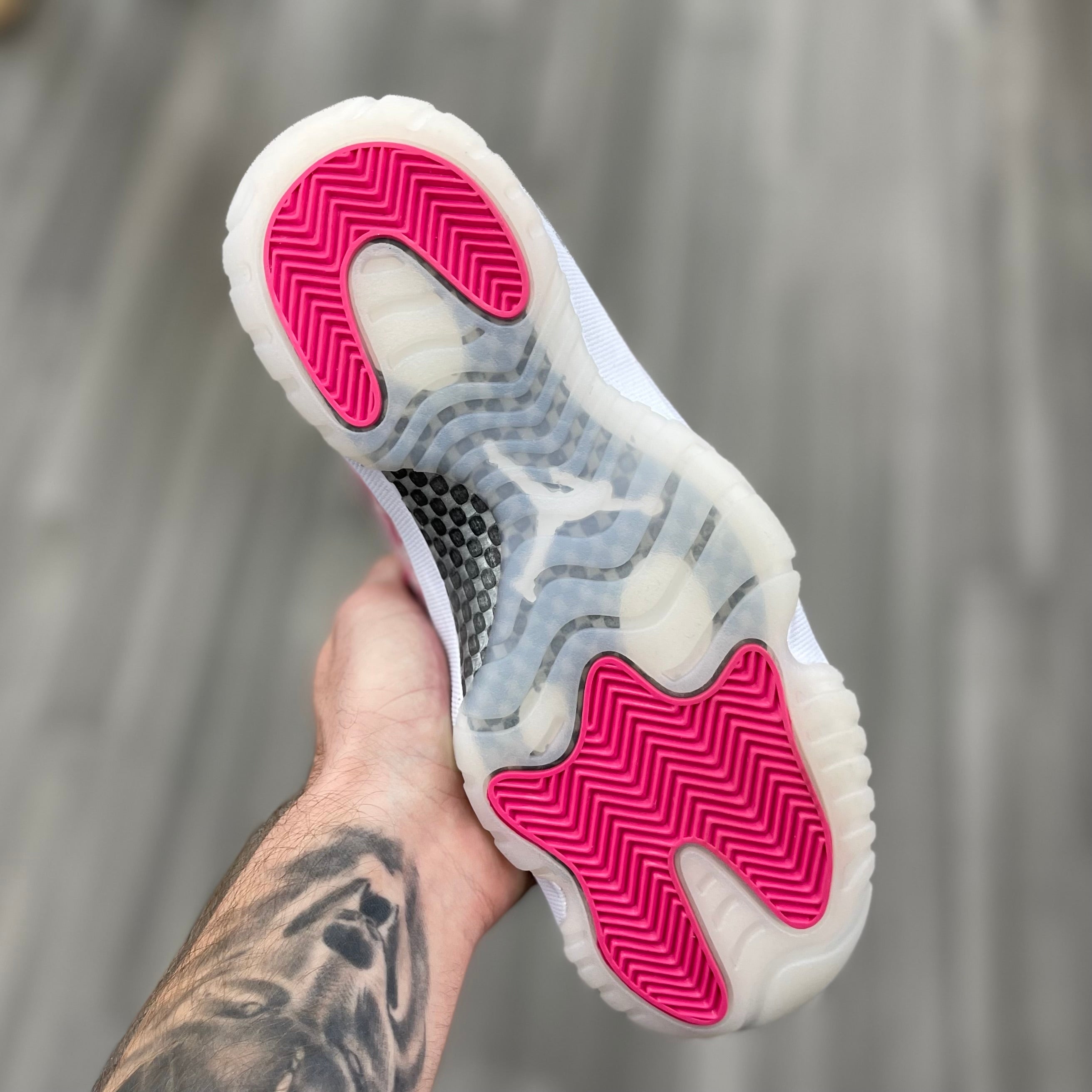 jordan snakeskin pink