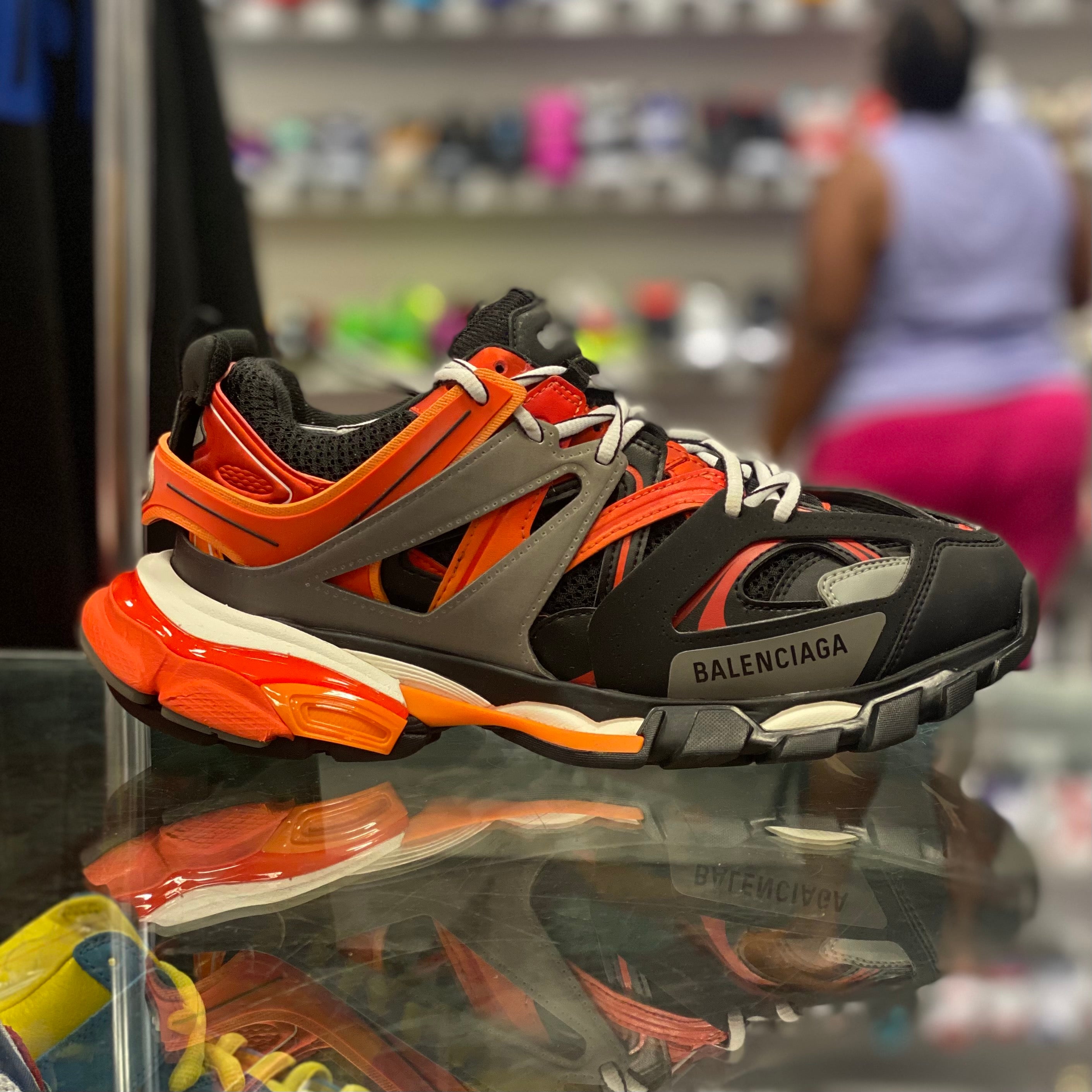 Balenciaga Track “Orange Black”