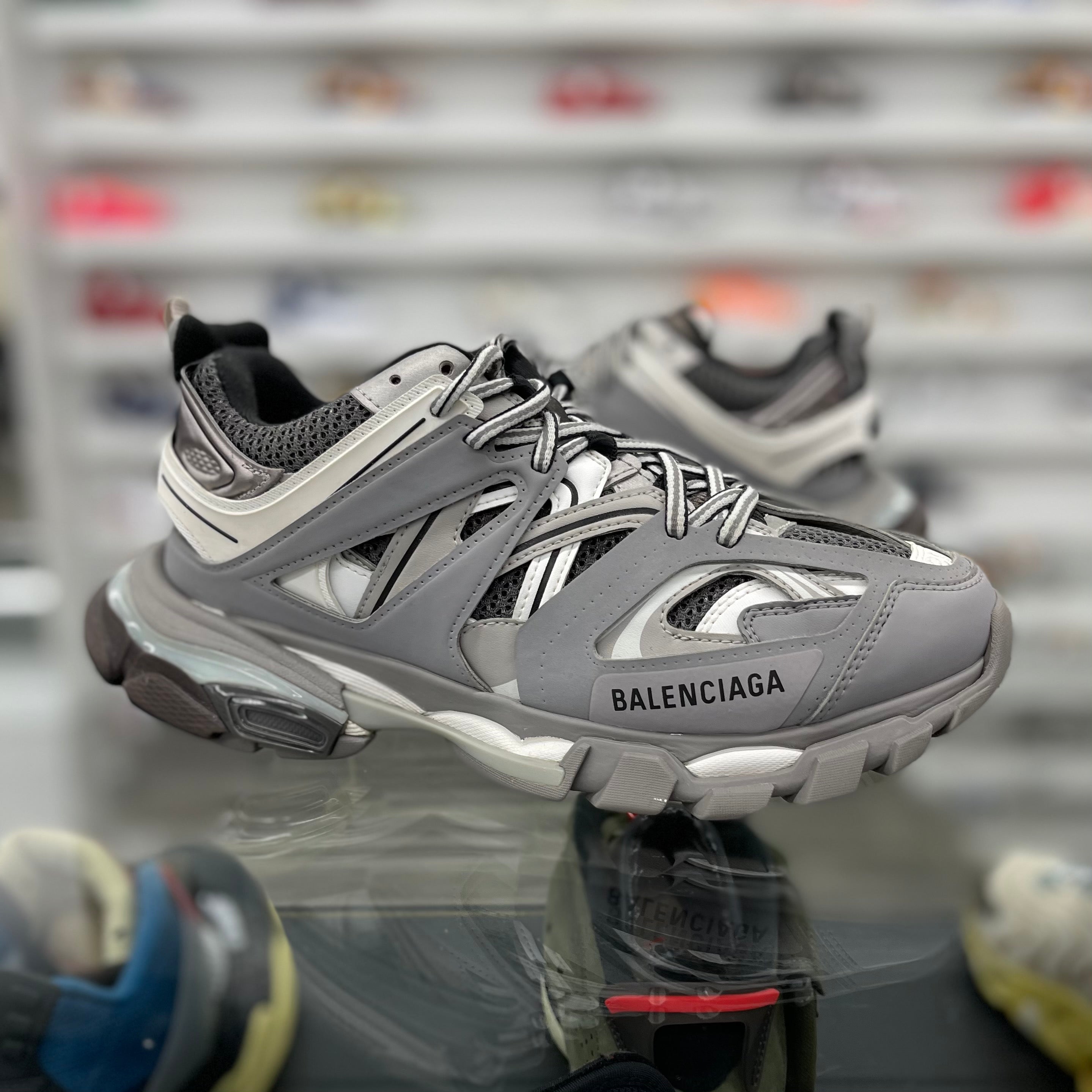 Balenciaga Track Runner “Grey & White”