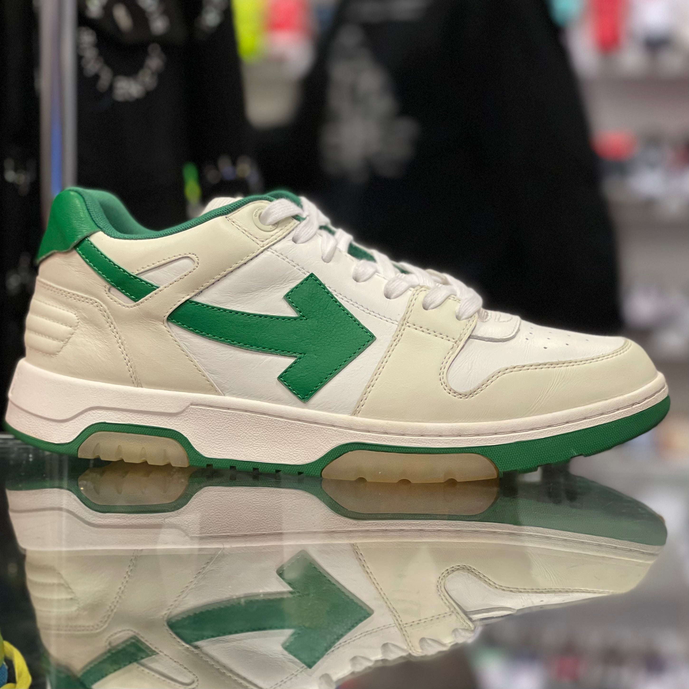 Off White Out Of Office Low “White Green”