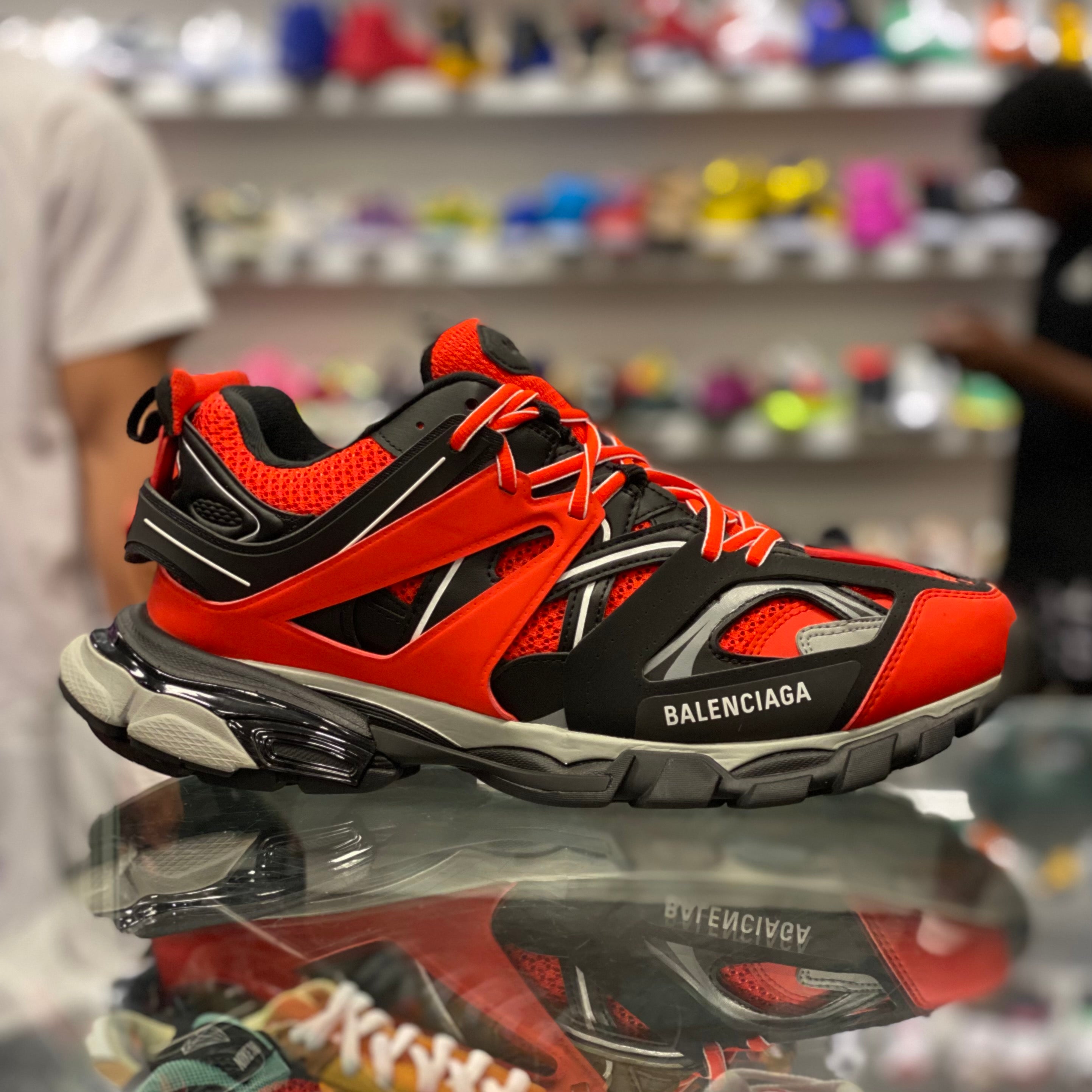 Balenciaga Track Runner “Red Black Grey”