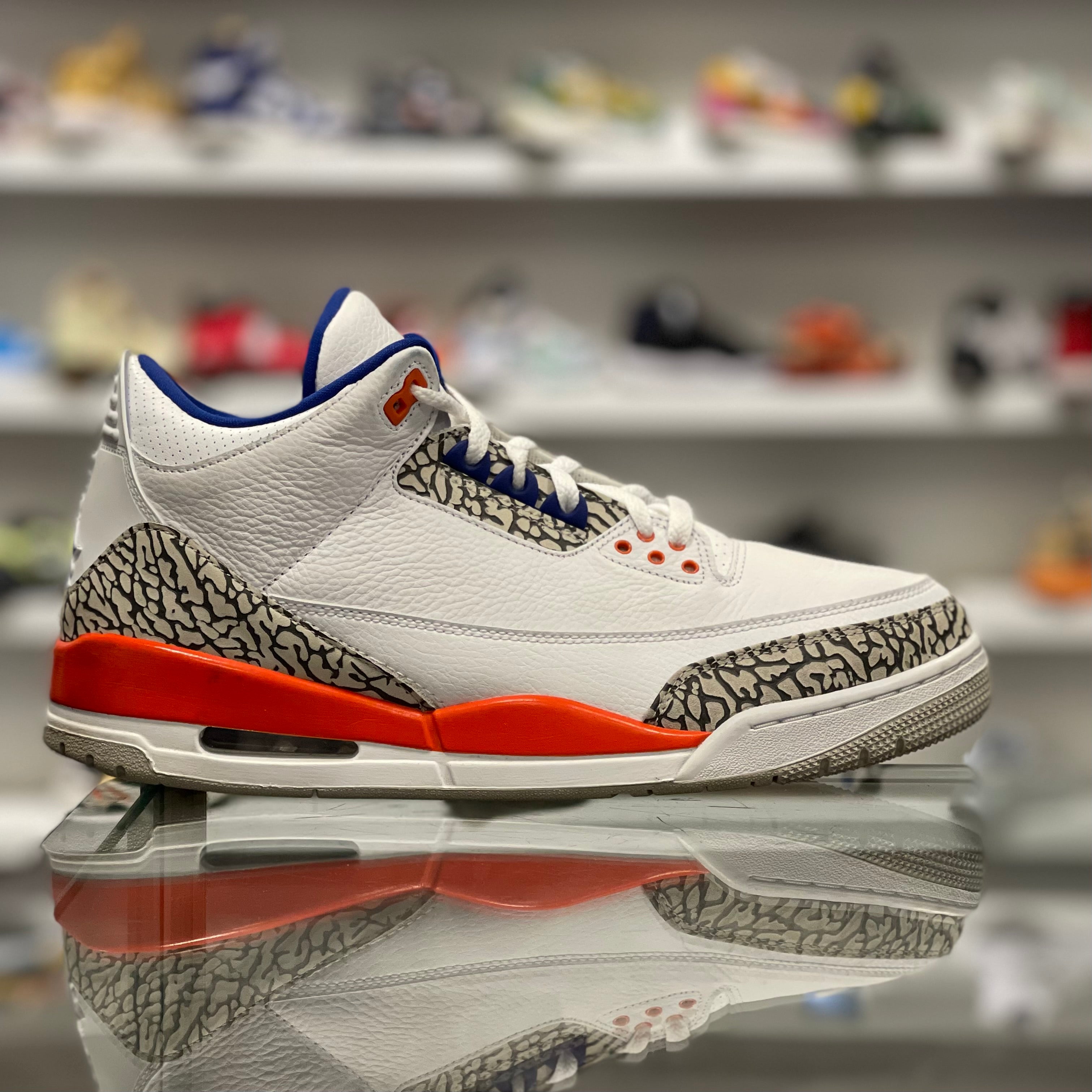 Jordan 3 knicks gs on sale