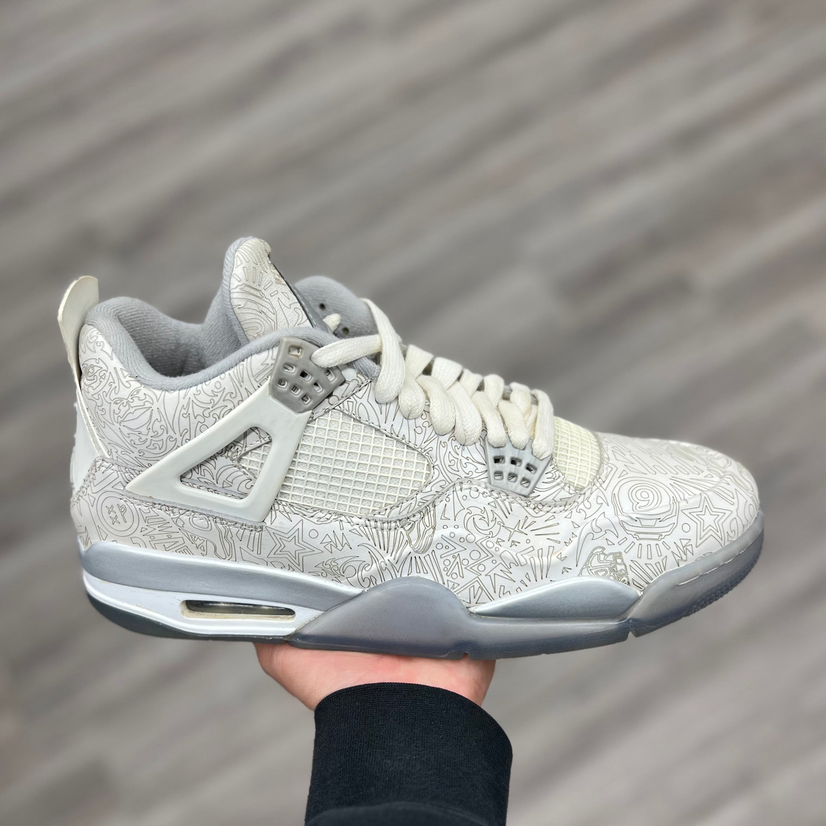 Laser sales jordan 4s