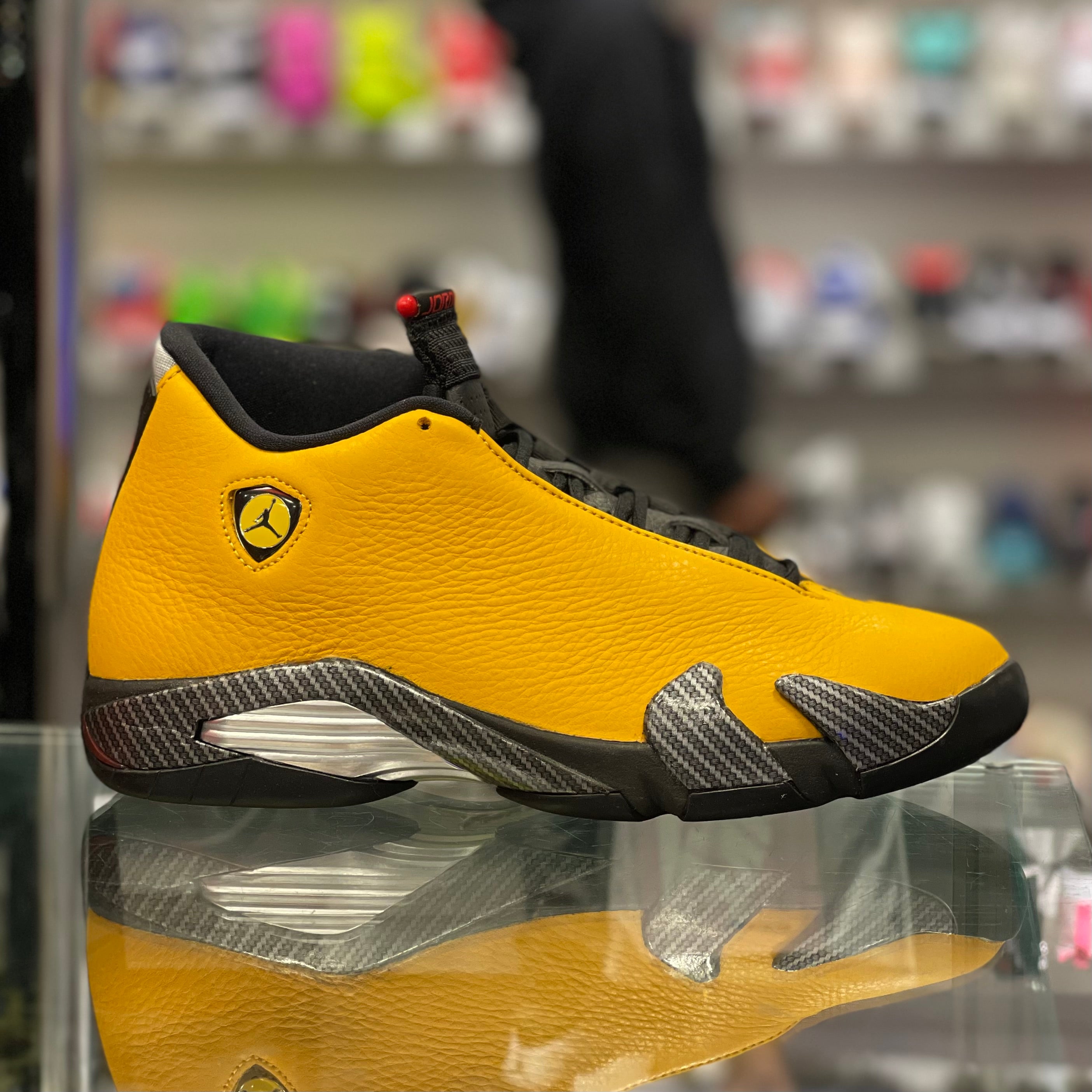 Air jordan retro 14 black and gold Clearance