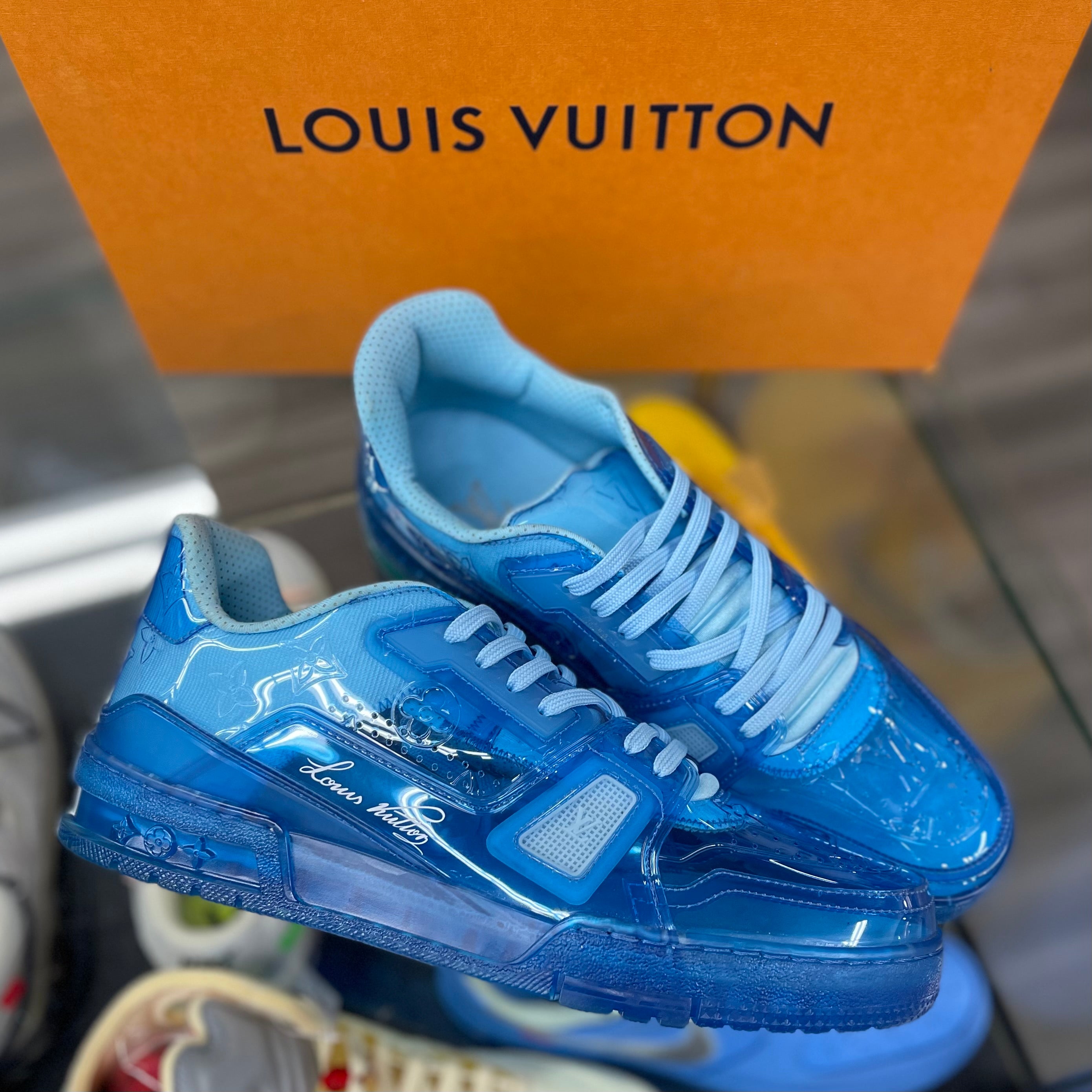 Louis Vuitton Trainer Low “Blue”