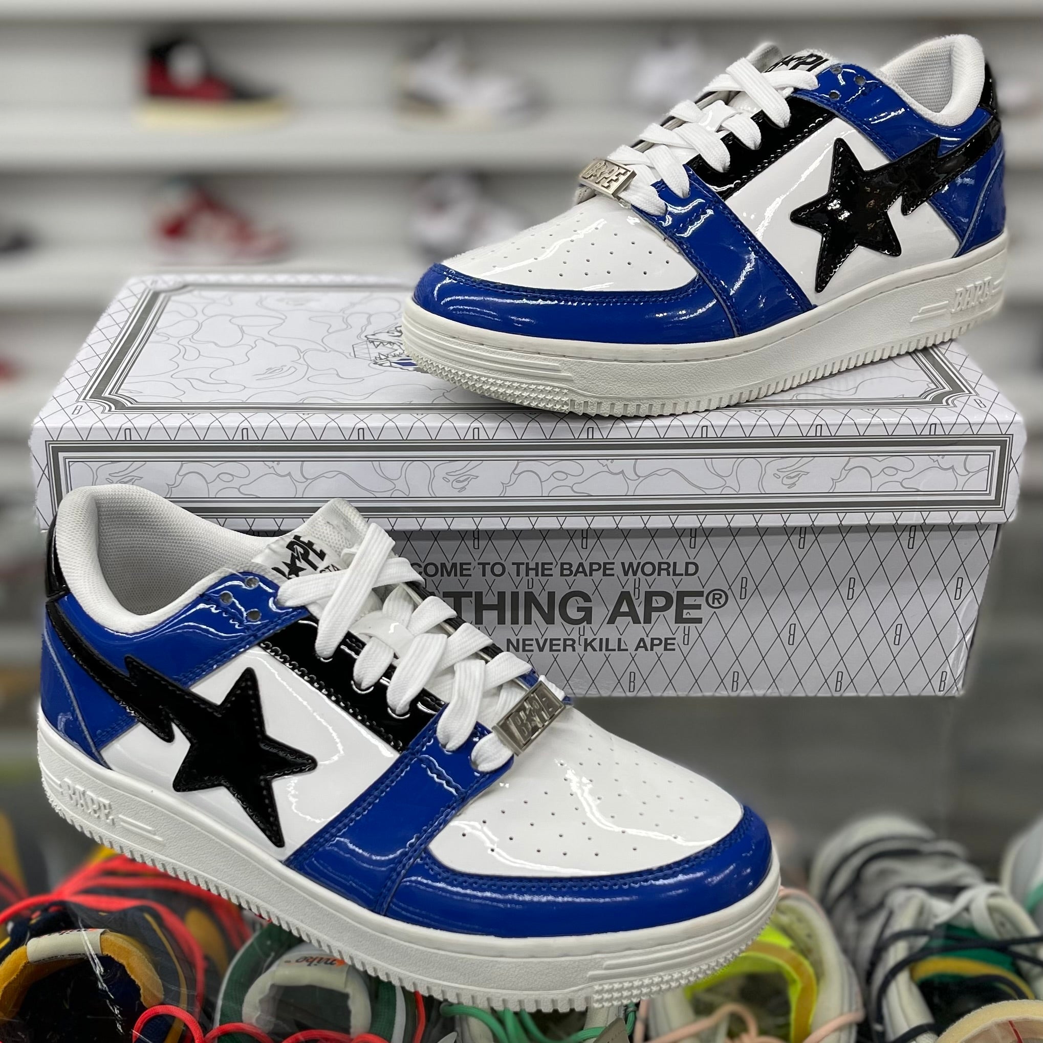 A Bathing Ape Bapesta Low “Royal”