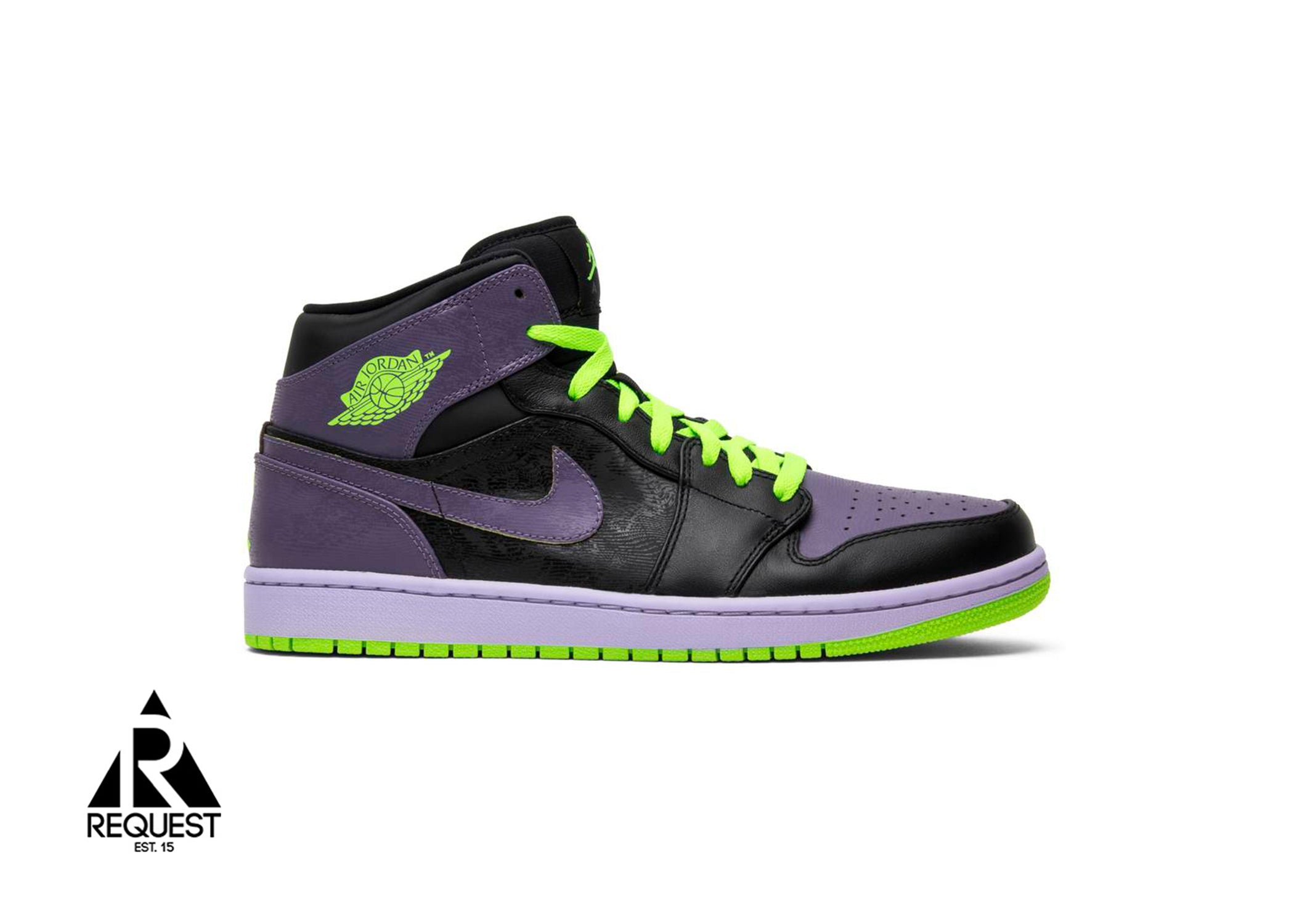 Air Jordan 1 Retro Mid “Night Vision Joker”