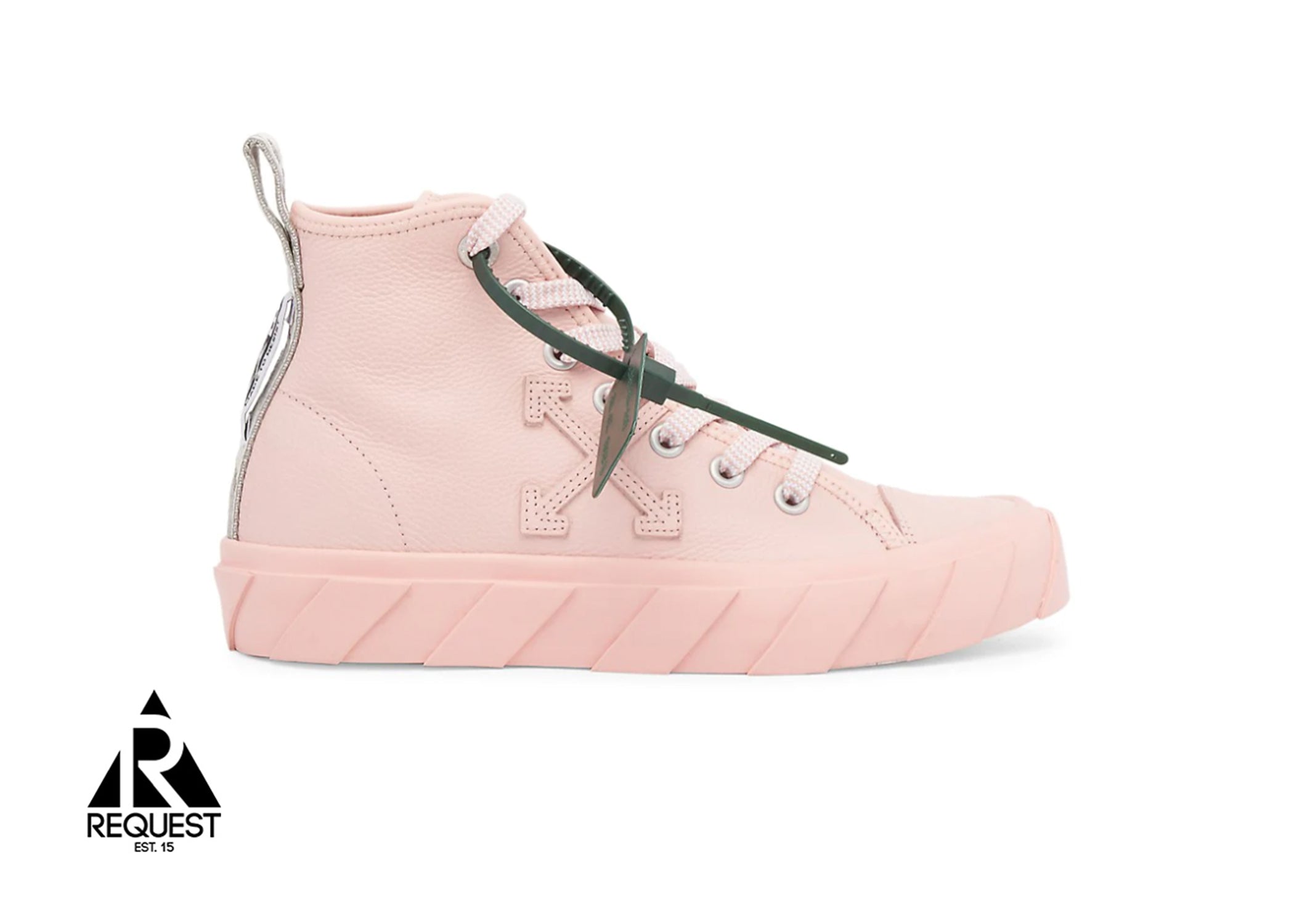 Off White Vulcanized High "Pink Leather"