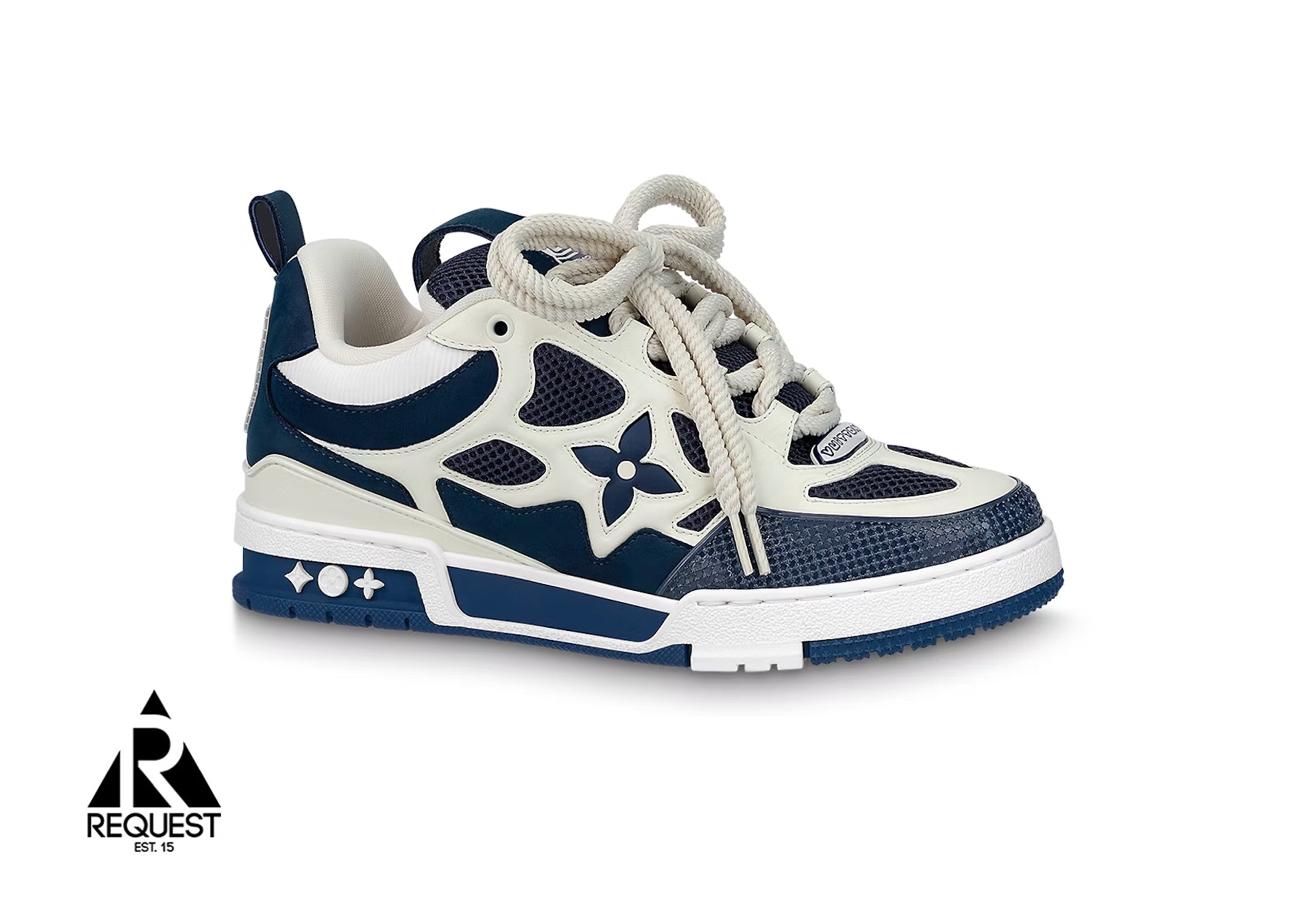 Louis Vuitton LV Maxi Trainer Blue Sneaker – Cheap Willardmarine Jordan  outlet