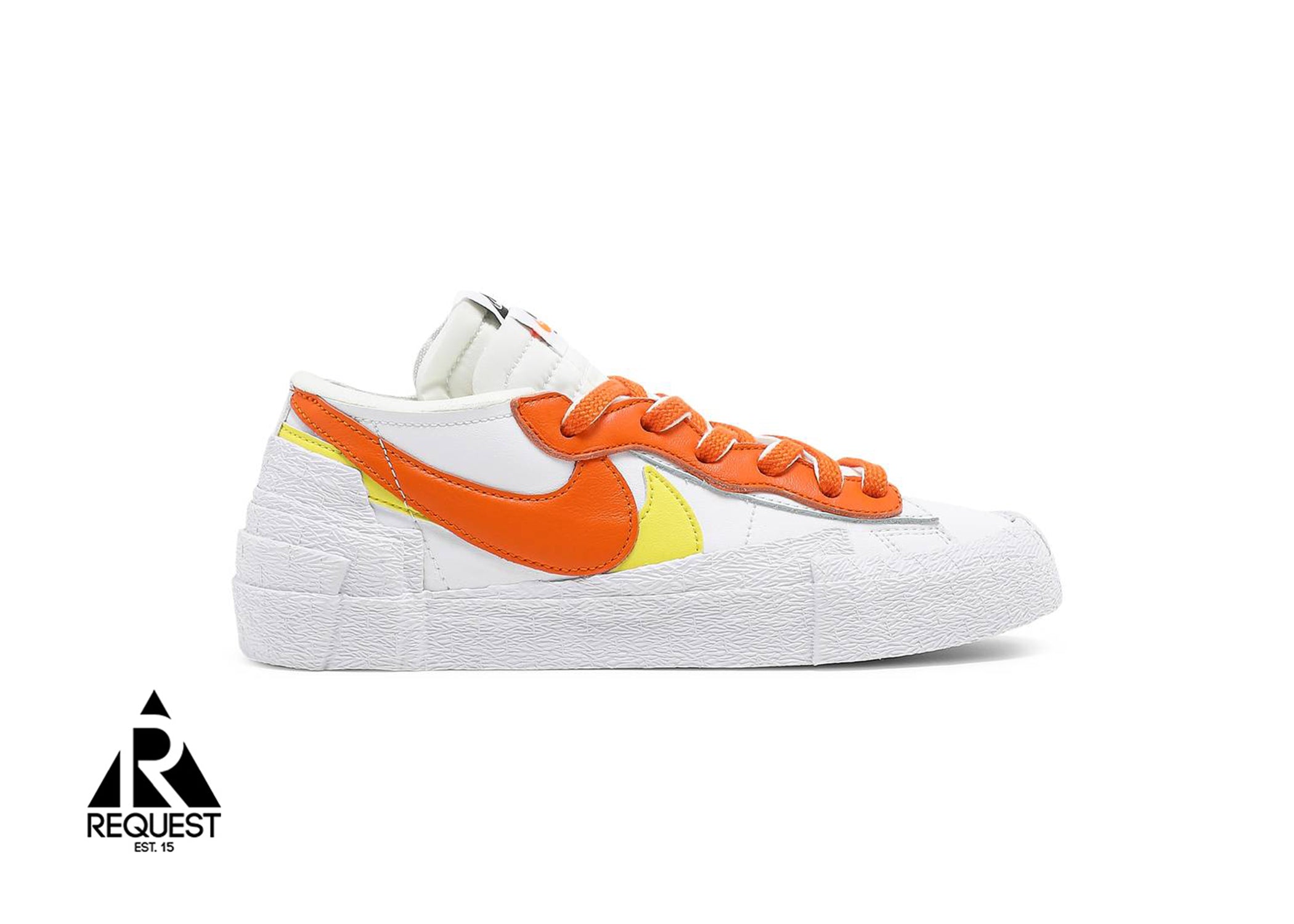 Nike Blazer Low “Sacai White Magma Orange”
