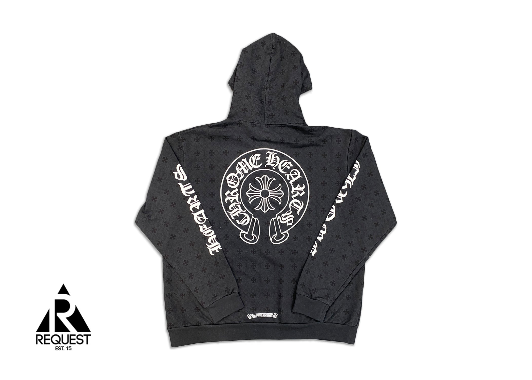 Chrome Hearts Motif Hoodie "Black"