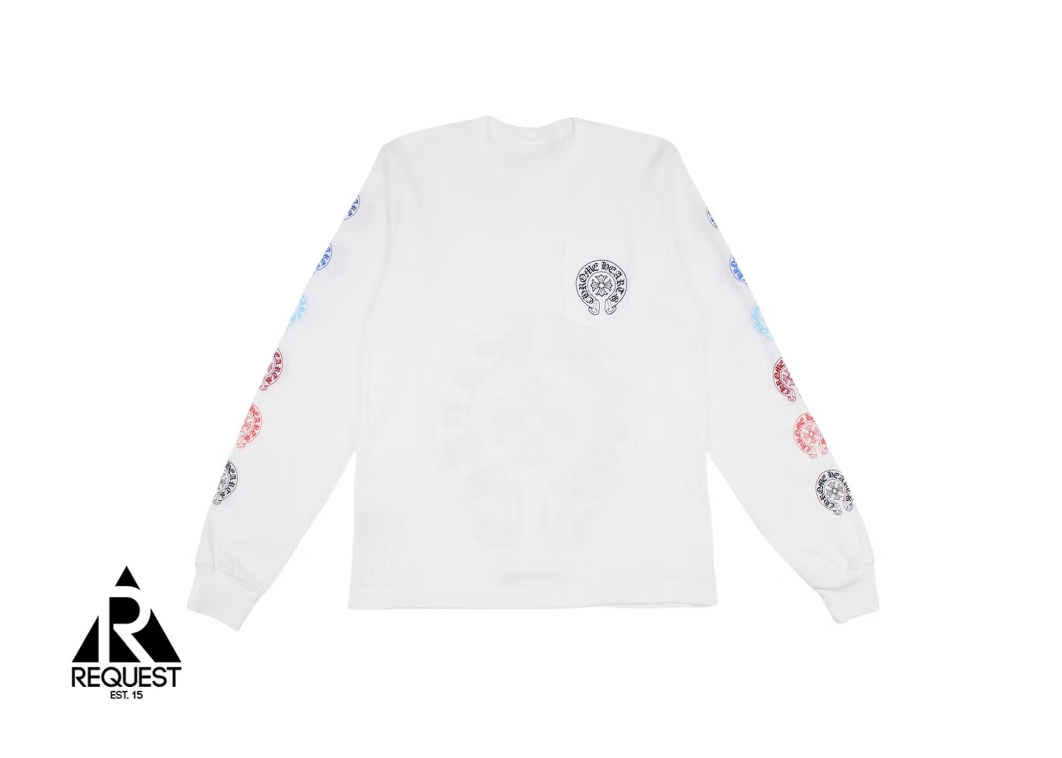 Chrome Hearts Multi Horseshoe L/S Tee "White"