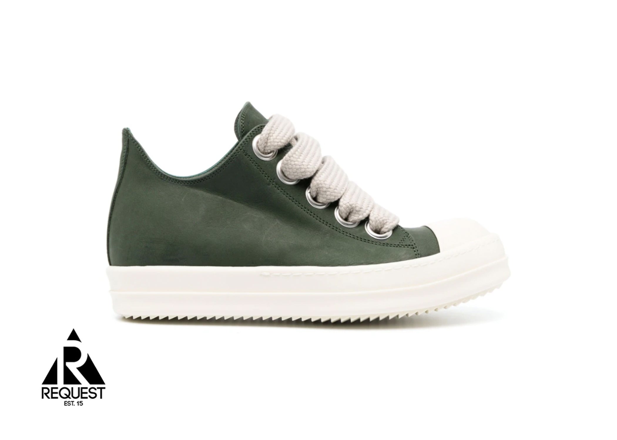 Rick Owens Ramones Low Jumbo Lace "Moss"