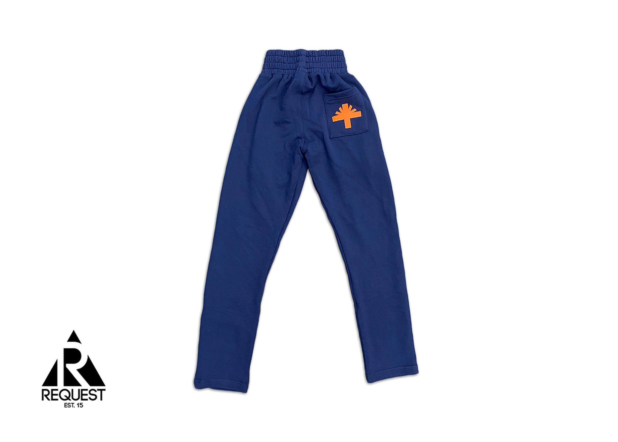 Vertebrae Sweatpants "Navy/Orange"