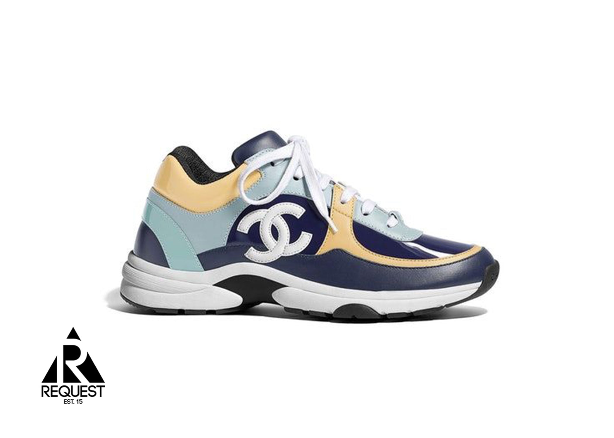 Chanel Trainer Low “Yellow Navy Black”