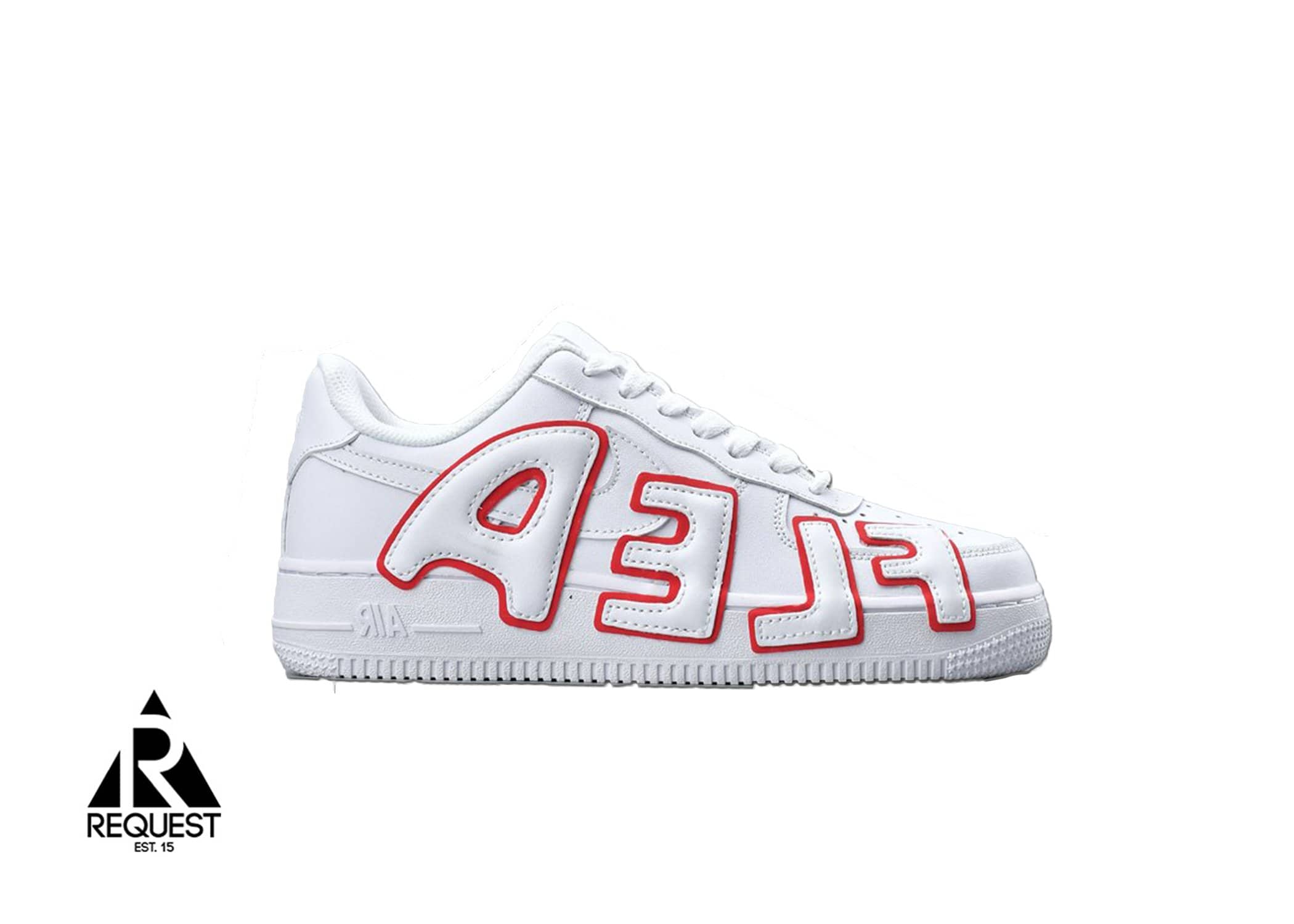 plant air forces Air Force 1 Cactus Plant Flea Market “Red On White”