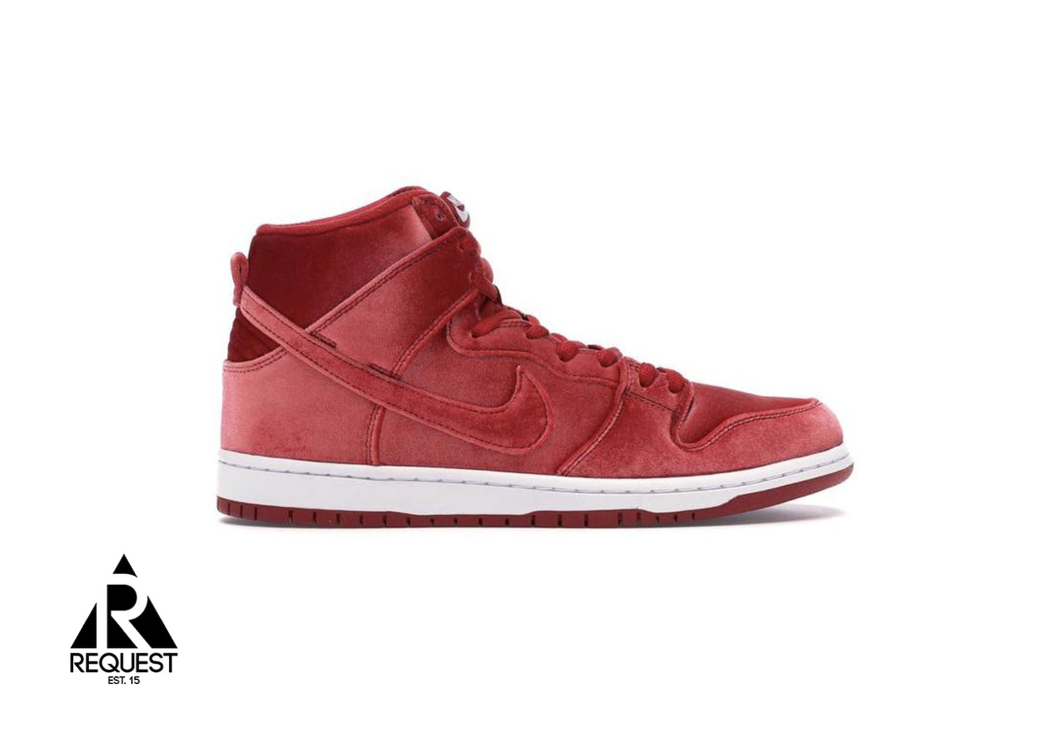 Nike SB Dunk High “Red Velvet”
