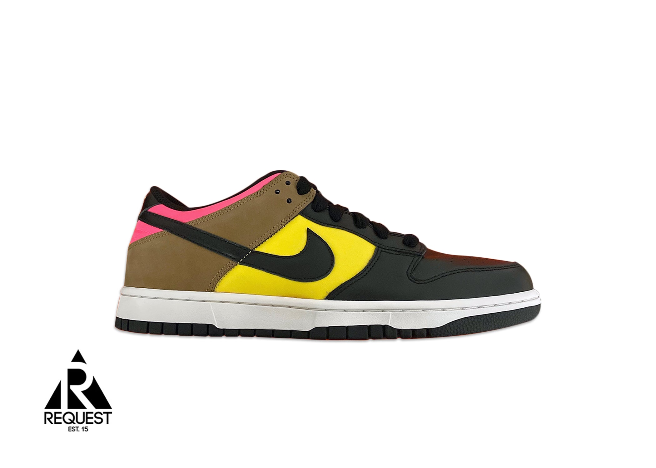 Nike Dunk Low ID By You "Yellow Brown Pink" (W)