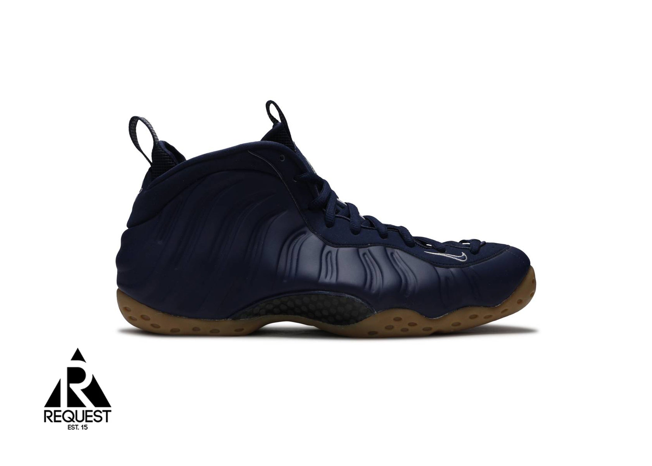 Navy blue cheap nike foamposite