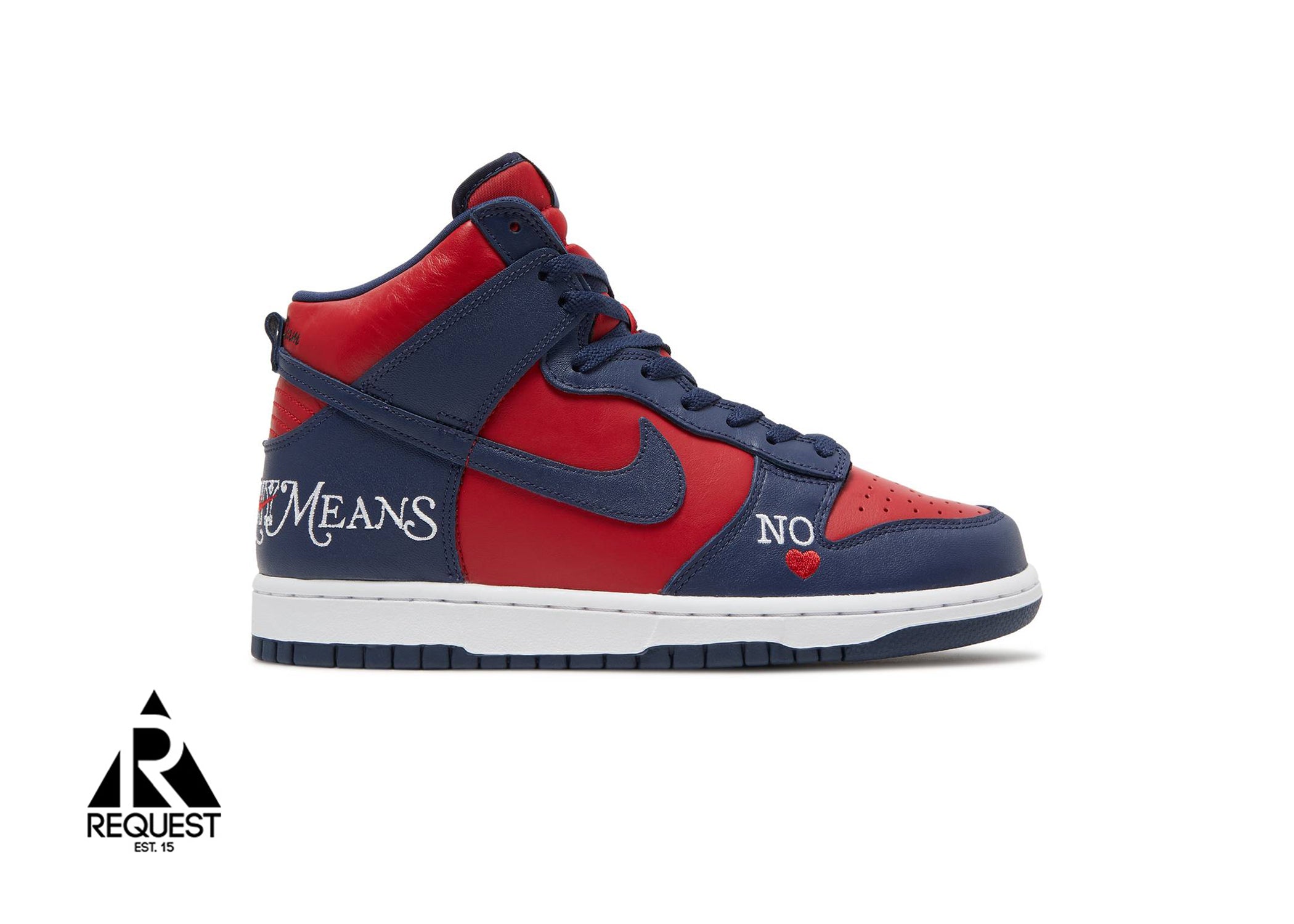 Nike SB Dunk High “Supreme By Any Means Navy”