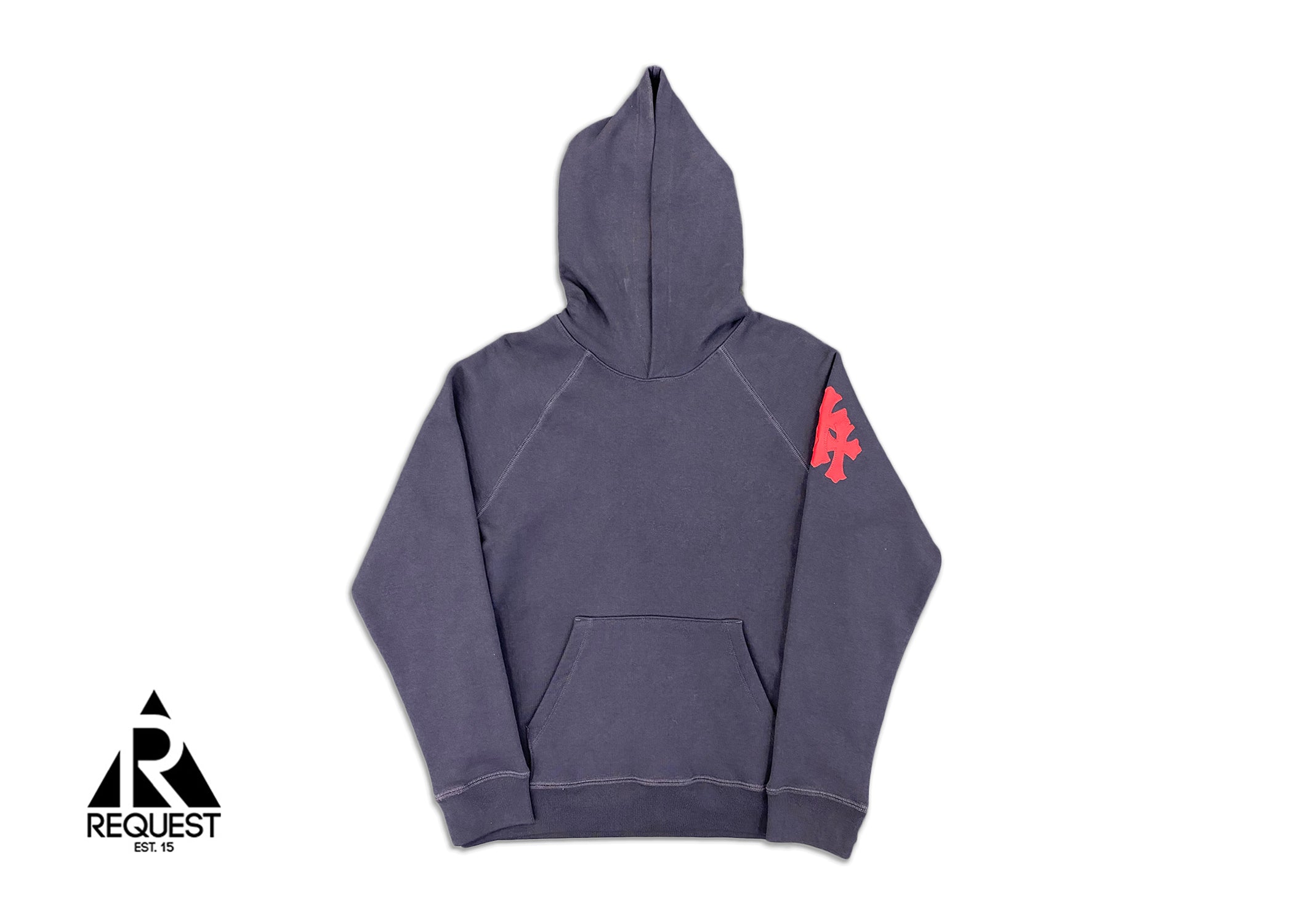 Chrome Hearts Cross Patch Hoodie "Navy Red"