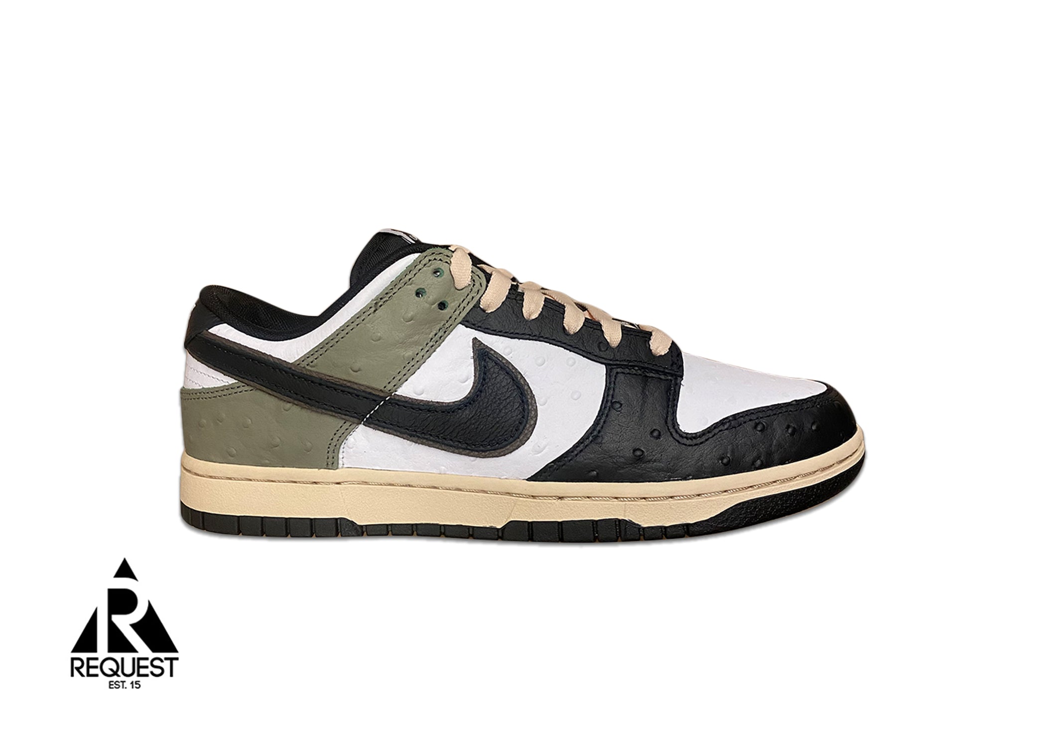 Nike ID Dunk Low "Clay Green Ostrich"
