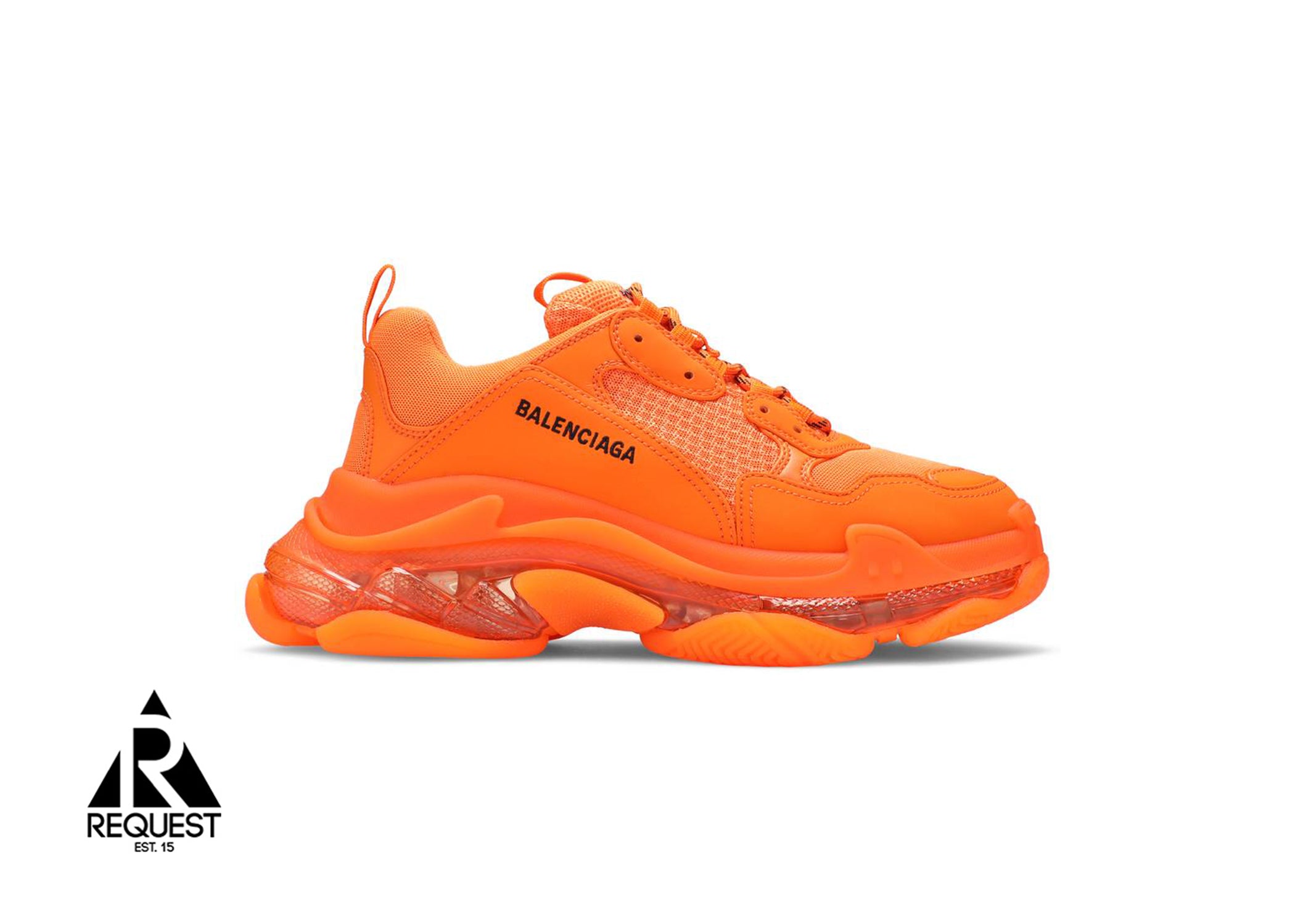 Balenciaga Triple S "Orange Clear Sole"