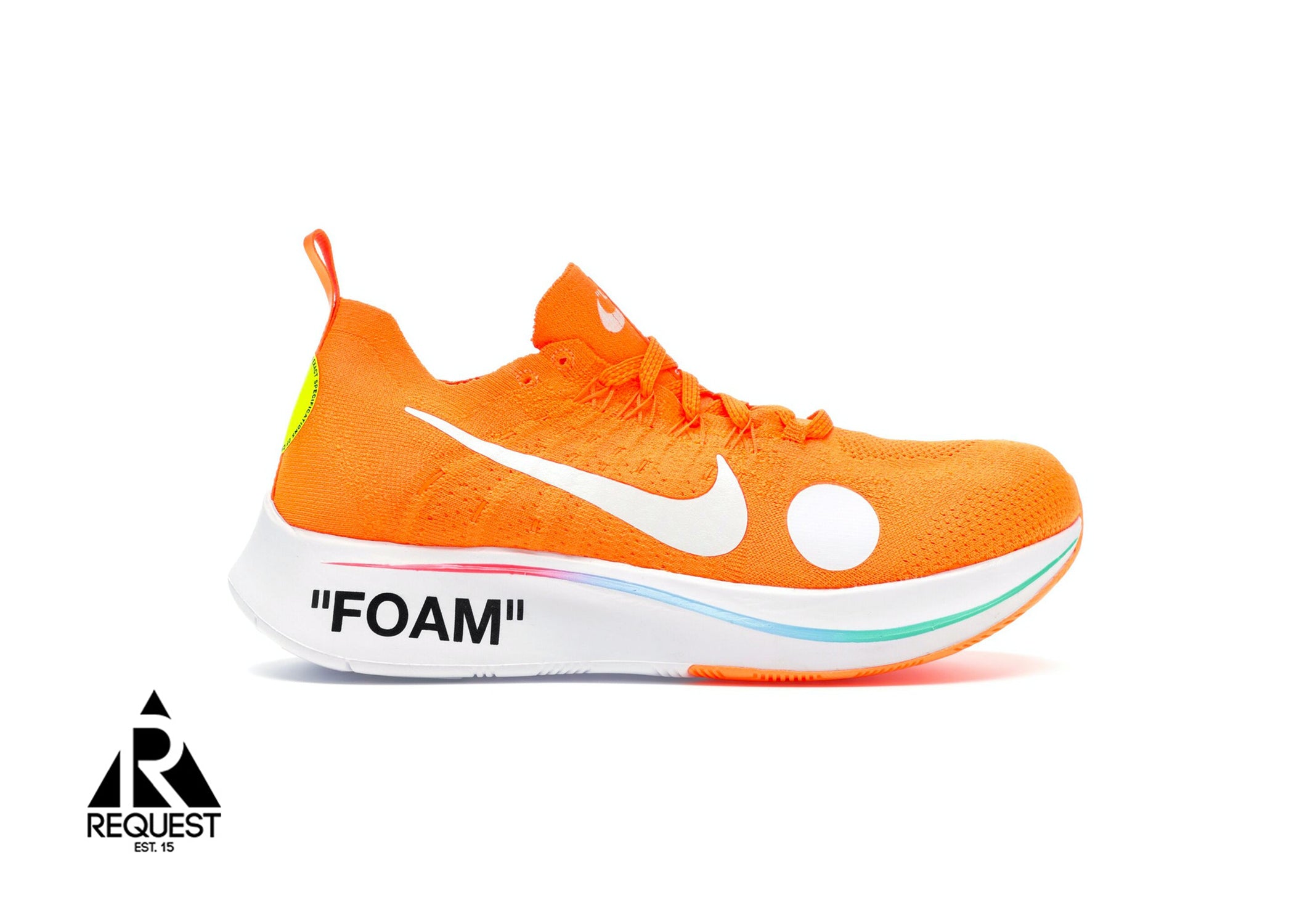 Nike Zoom Fly Mercurial Off White “Total Orange”