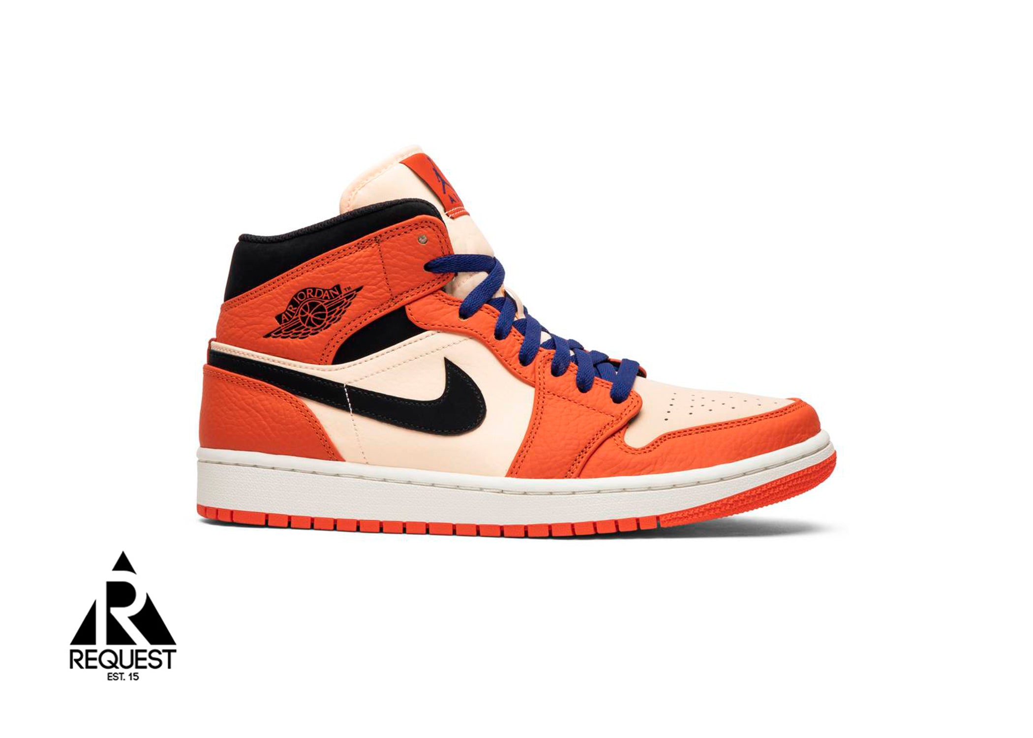 Air Jordan 1 Retro Mid “Team Orange Black”