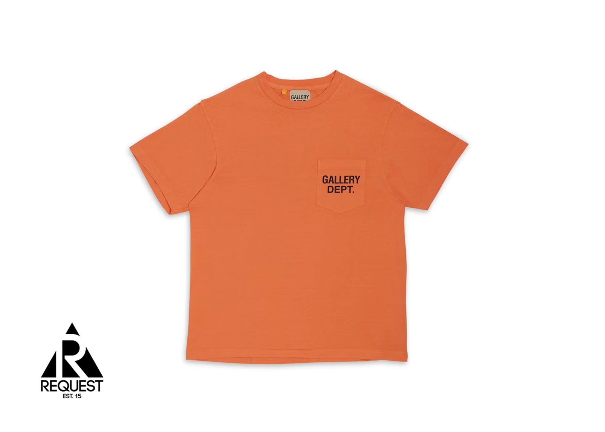 Gallery Dept. Logo Pocket Tee "Orange"