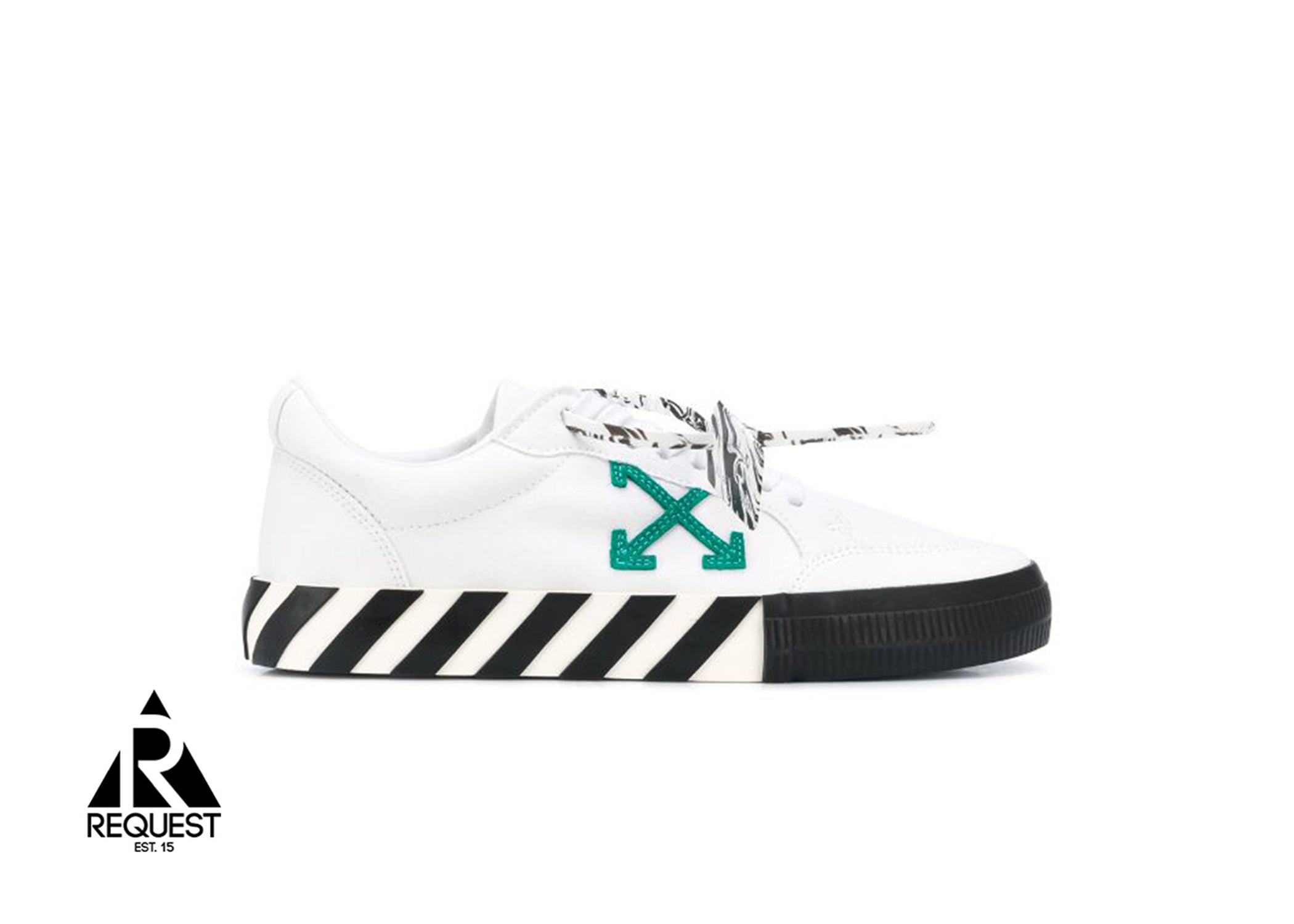 Off White Vulcanized Low “Green Arrow”