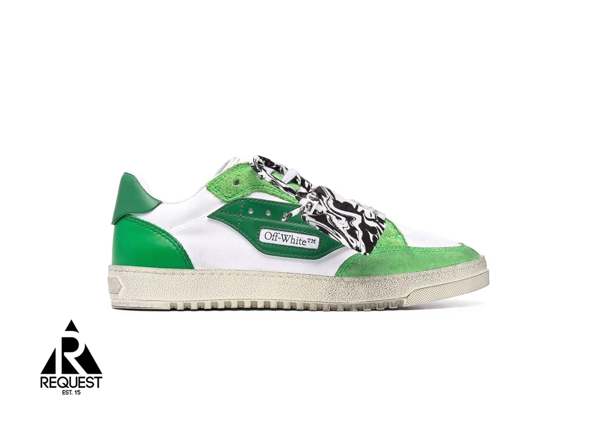 Off White Vulcanized 5.0 Low Top “White Green”