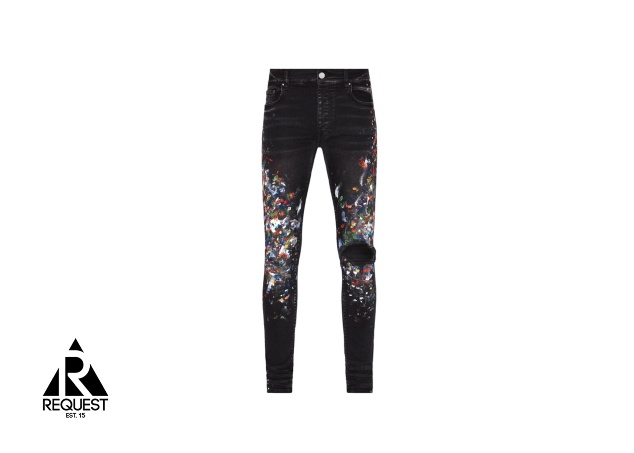 Amiri Painter Skinny Denim "Aged Black"